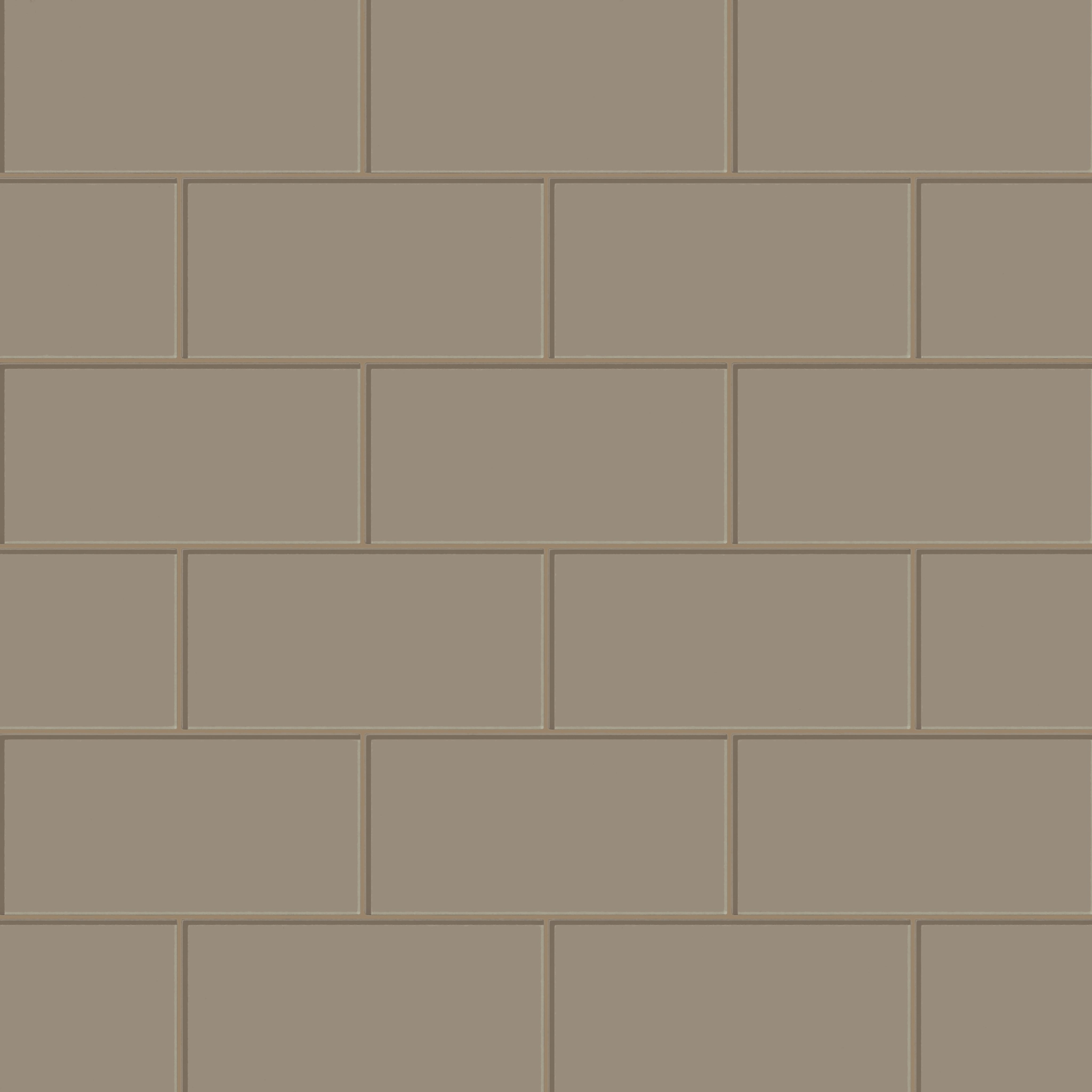6x12 Glass Tile in Quail Gloss