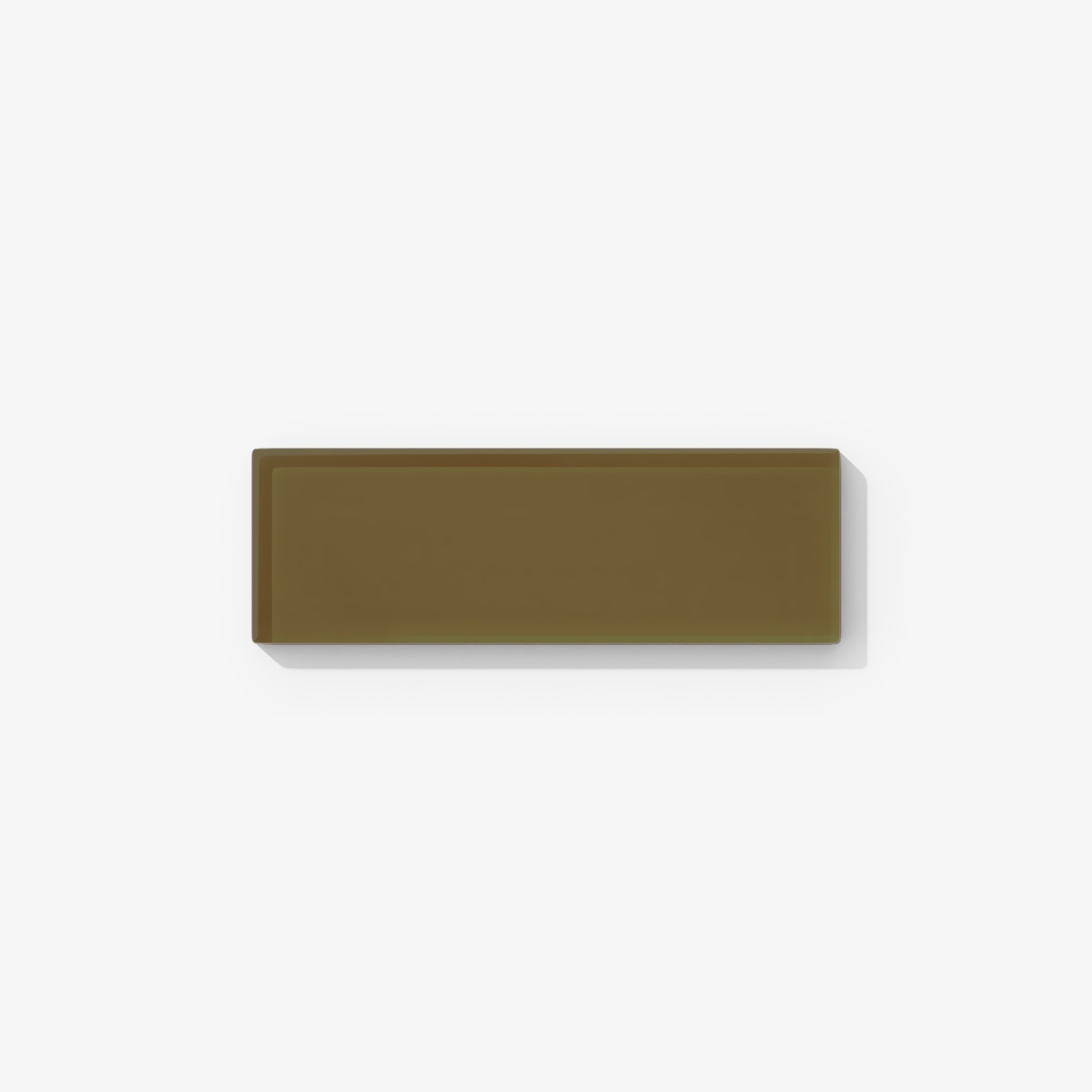2x6 Glass Tile in Merlin Matte