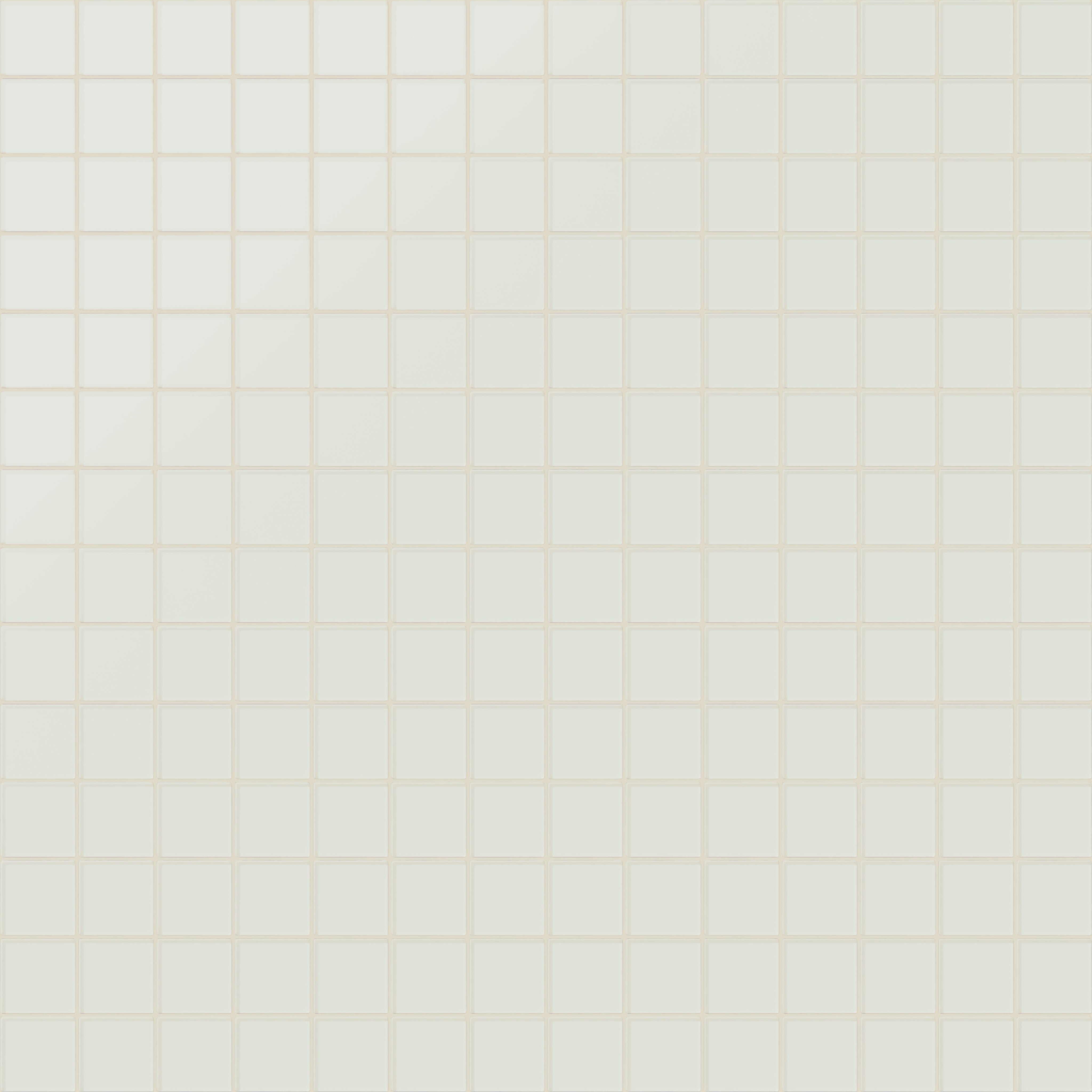 3x3 Straight Set Sheeted Glass Mosaic Tile in Flycatcher Matte