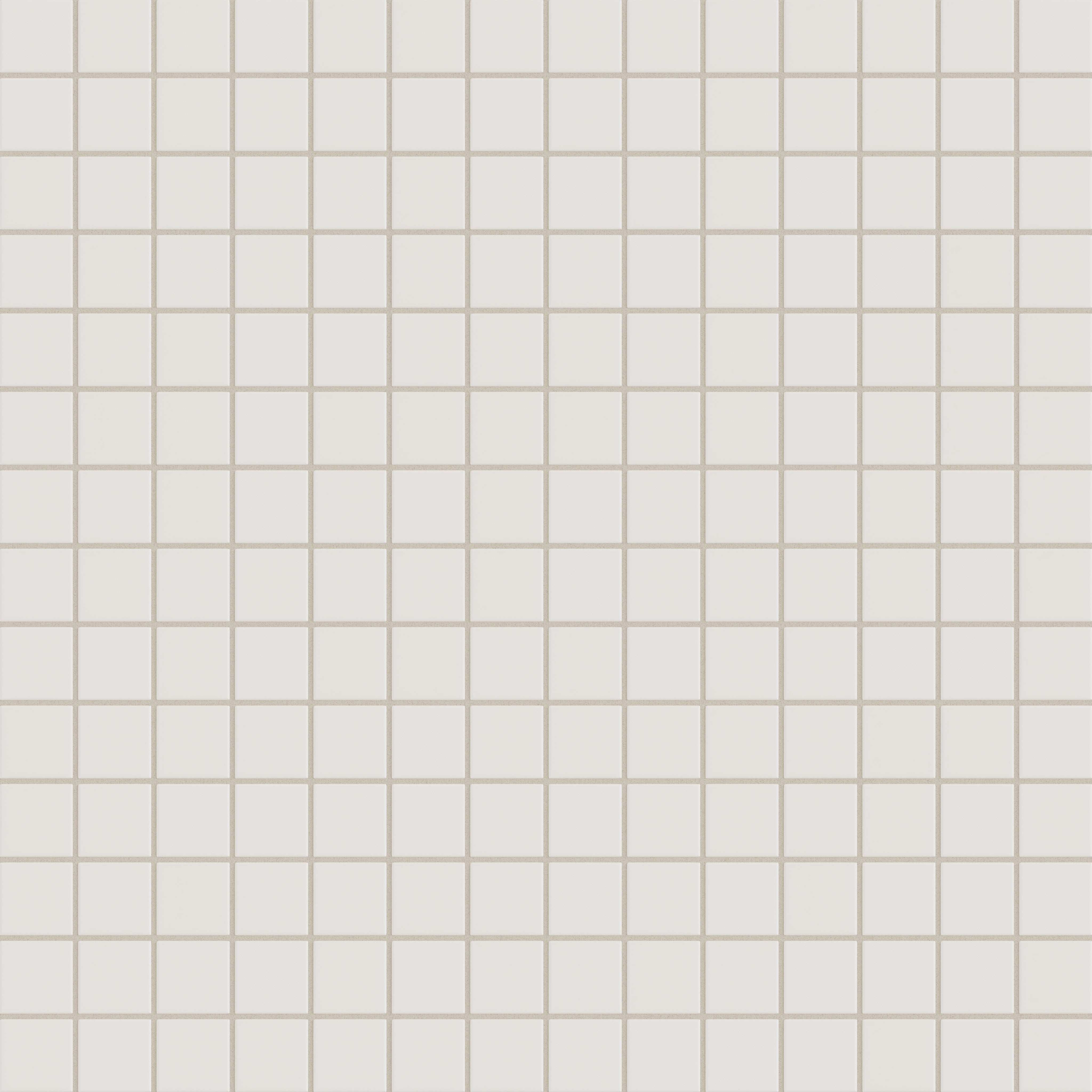 2x2 Straight Set Sheeted Natural Press Ceramic Mosaic Tile in Pearl Matte