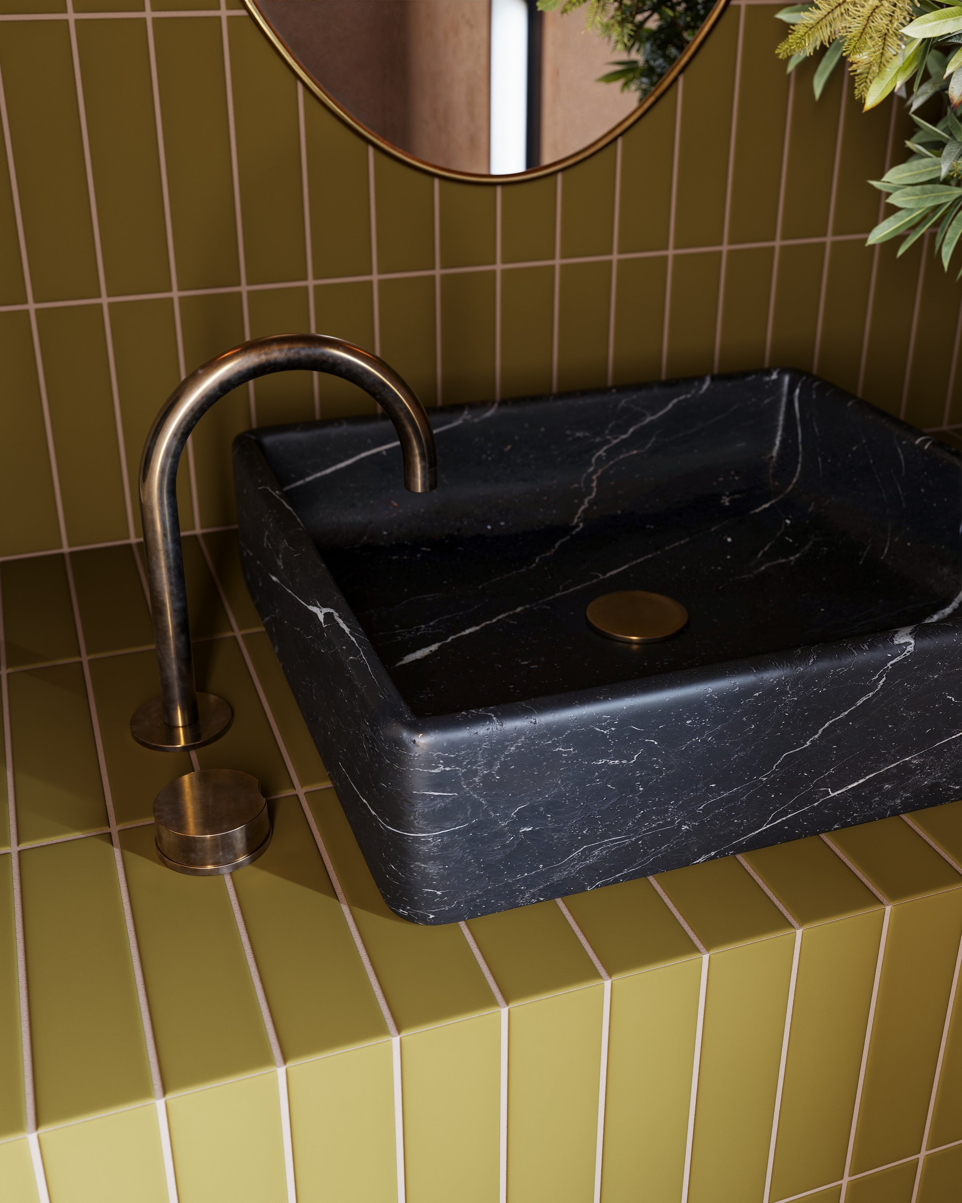 2x8 Original Ceramic Tile in Chaparral Matte