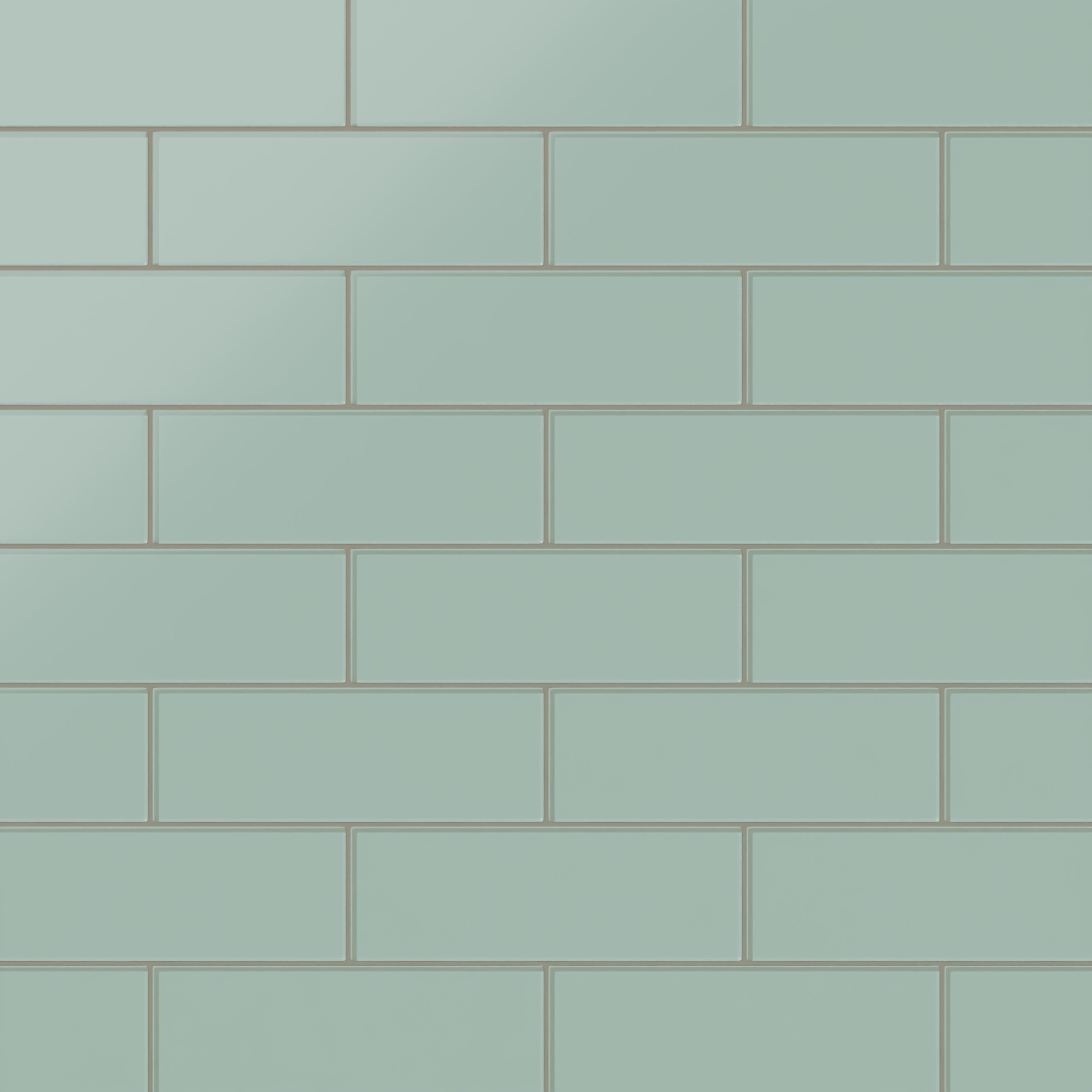 4x12 Glass Tile in Kingfisher Matte