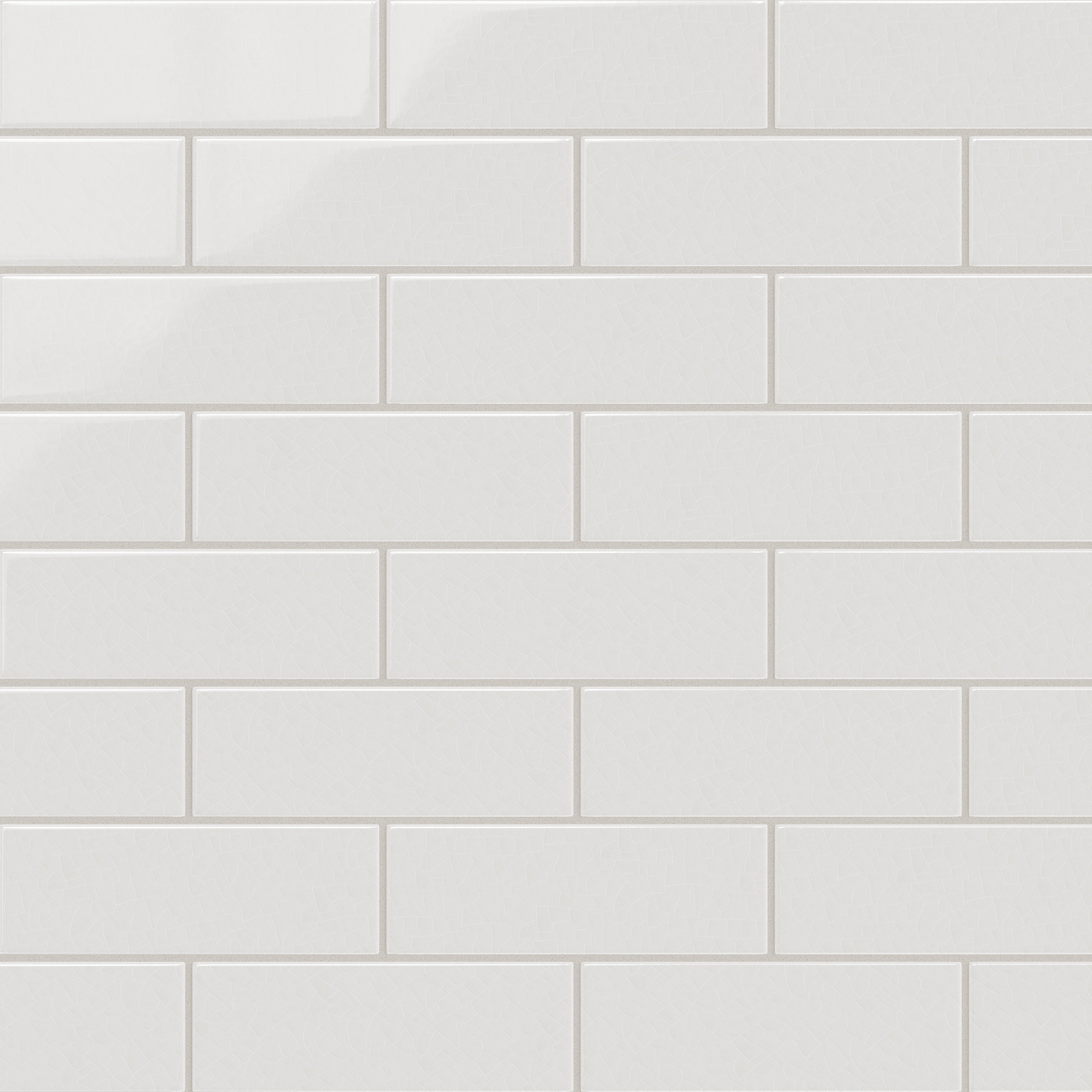 3x9 Original Ceramic Tile in Frost Gloss