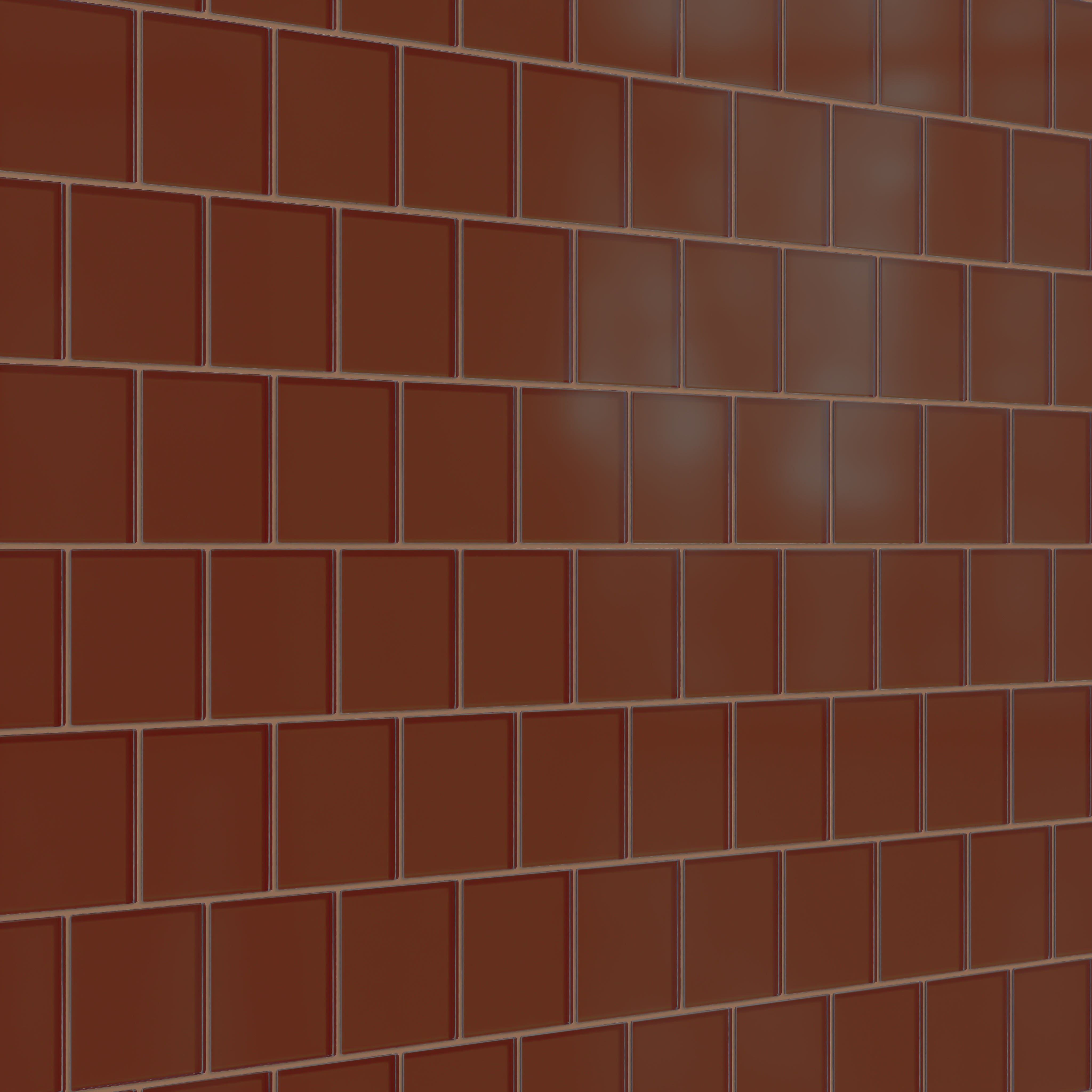 4x4 Glass Tile in Pheasant Matte