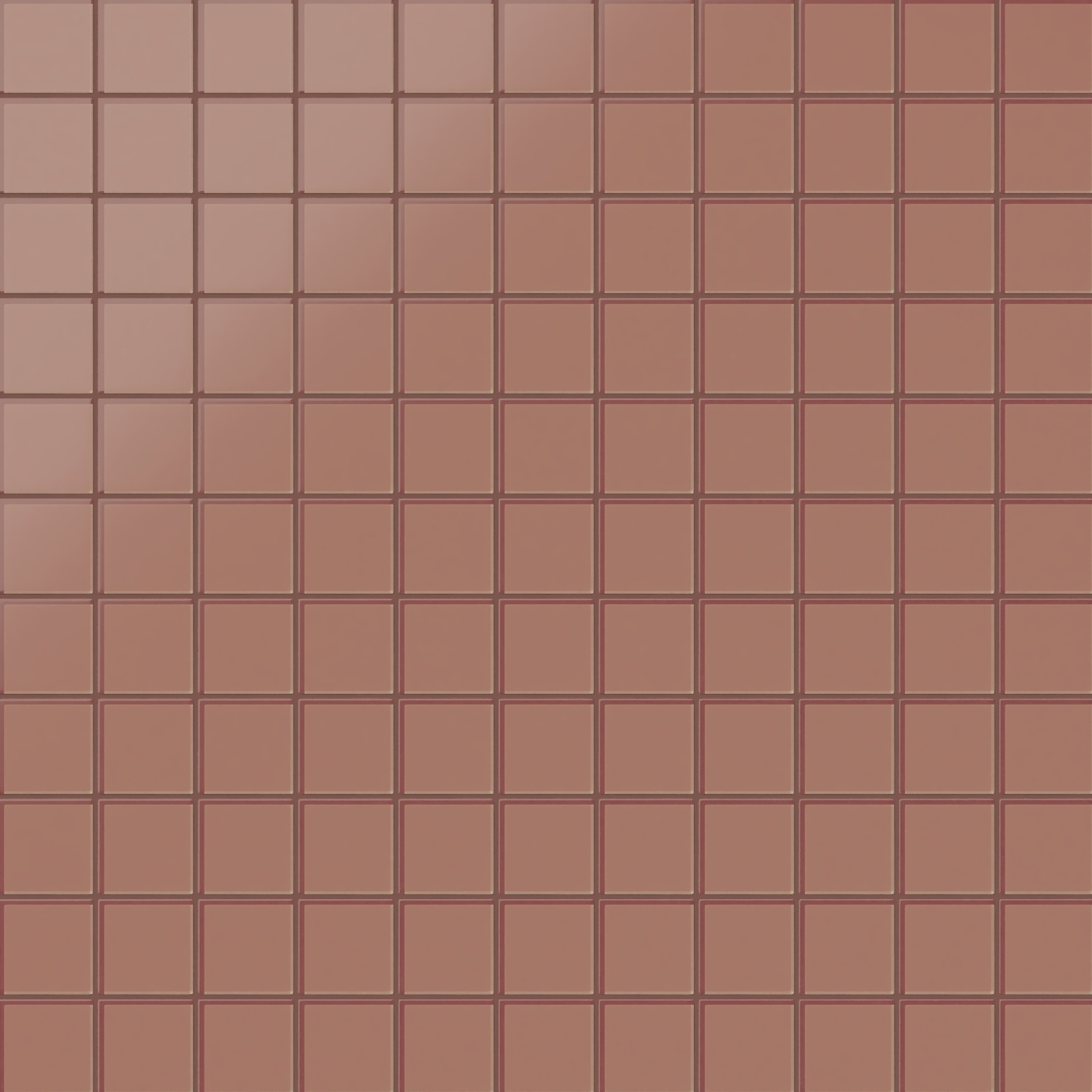 3x3 Straight Set Sheeted Glass Mosaic Tile in Flicker Matte