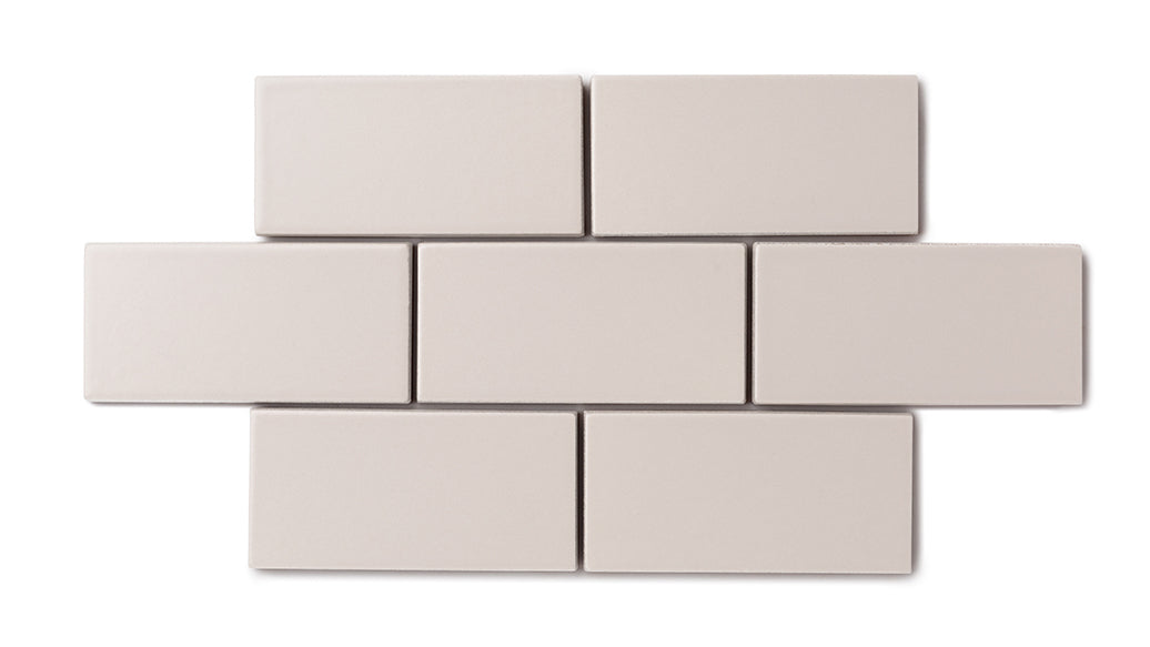 8" Hexagon Natural Press Ceramic Tile in Tyrian Purple Matte