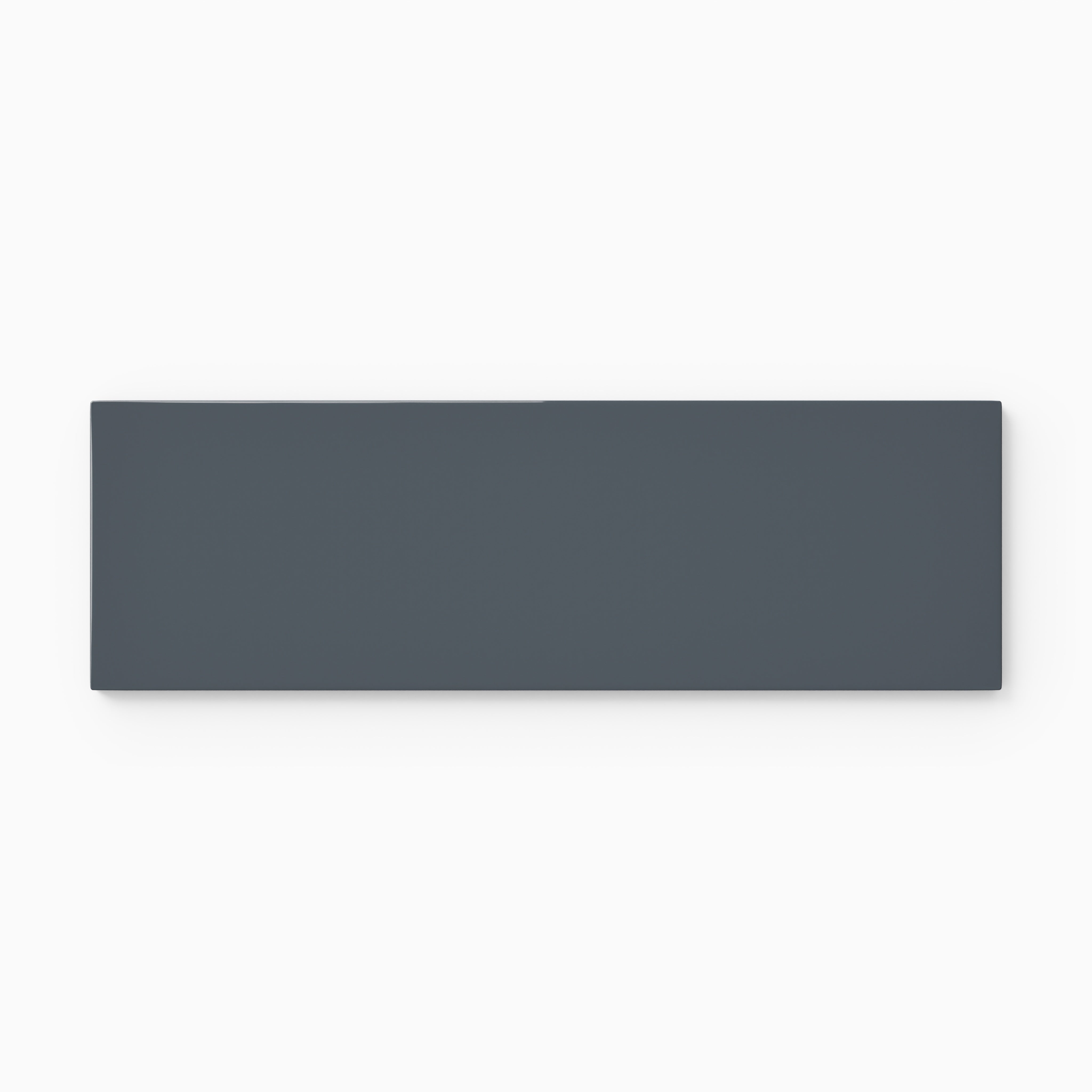 3x9 Natural Press Ceramic Tile in Indigo Gloss