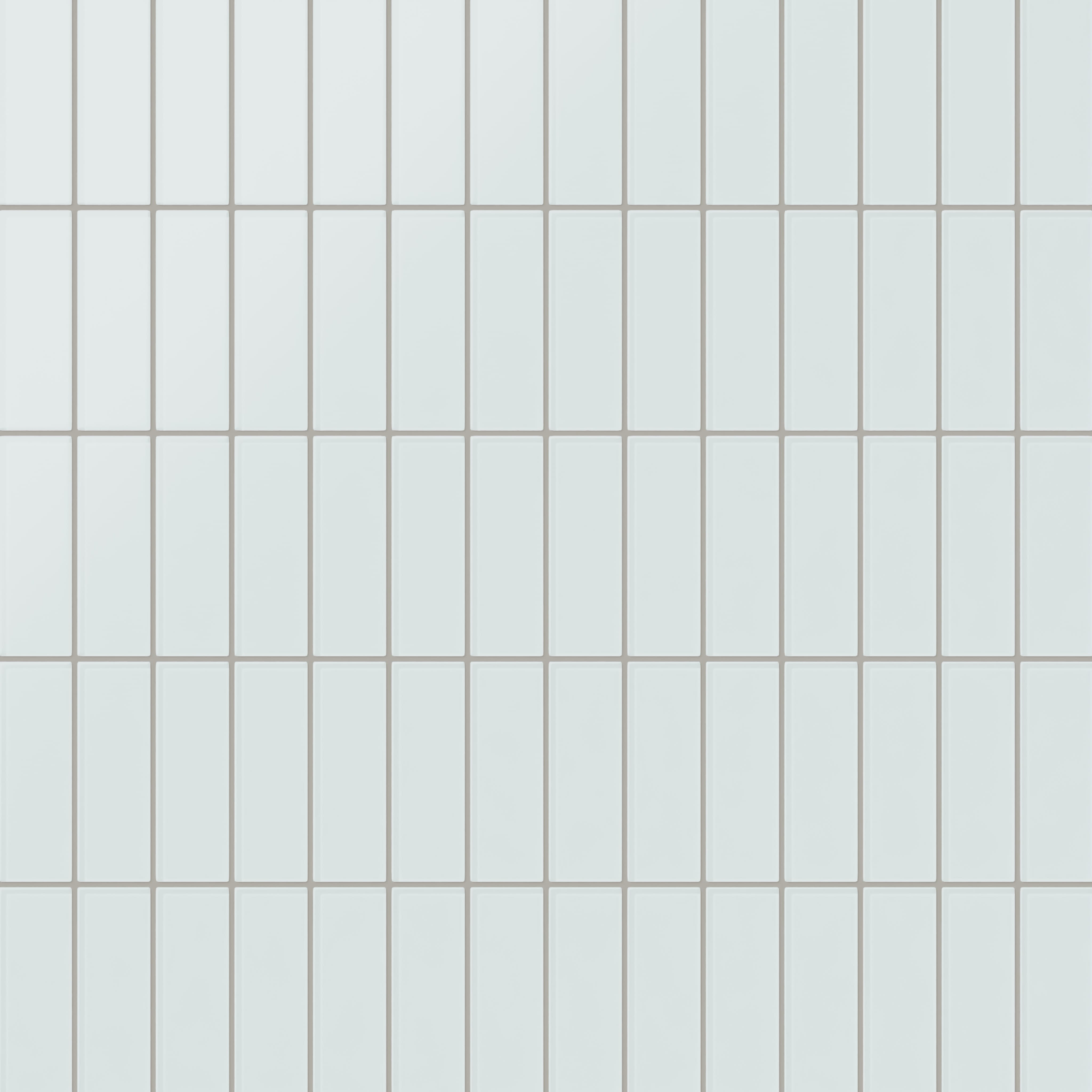 Quick Ship 2x6 Glass Tile in Warbler Matte