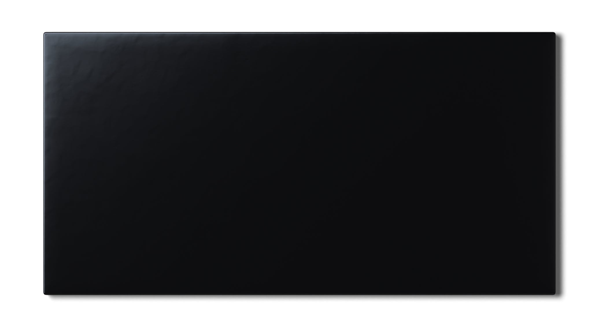 12x24 Natural Press Ceramic Tile in Bone Black Matte