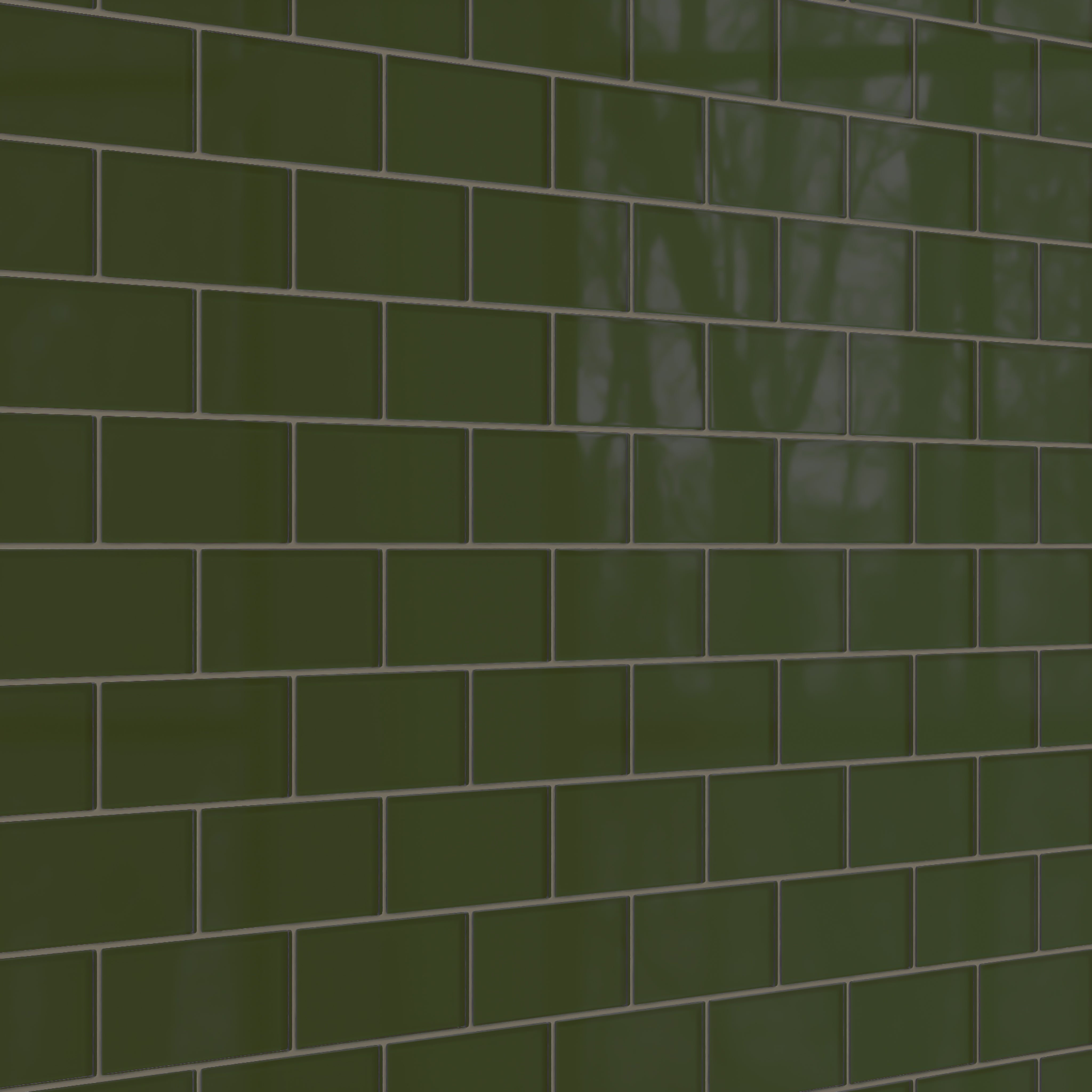 3x6 Glass Tile in Starling Gloss