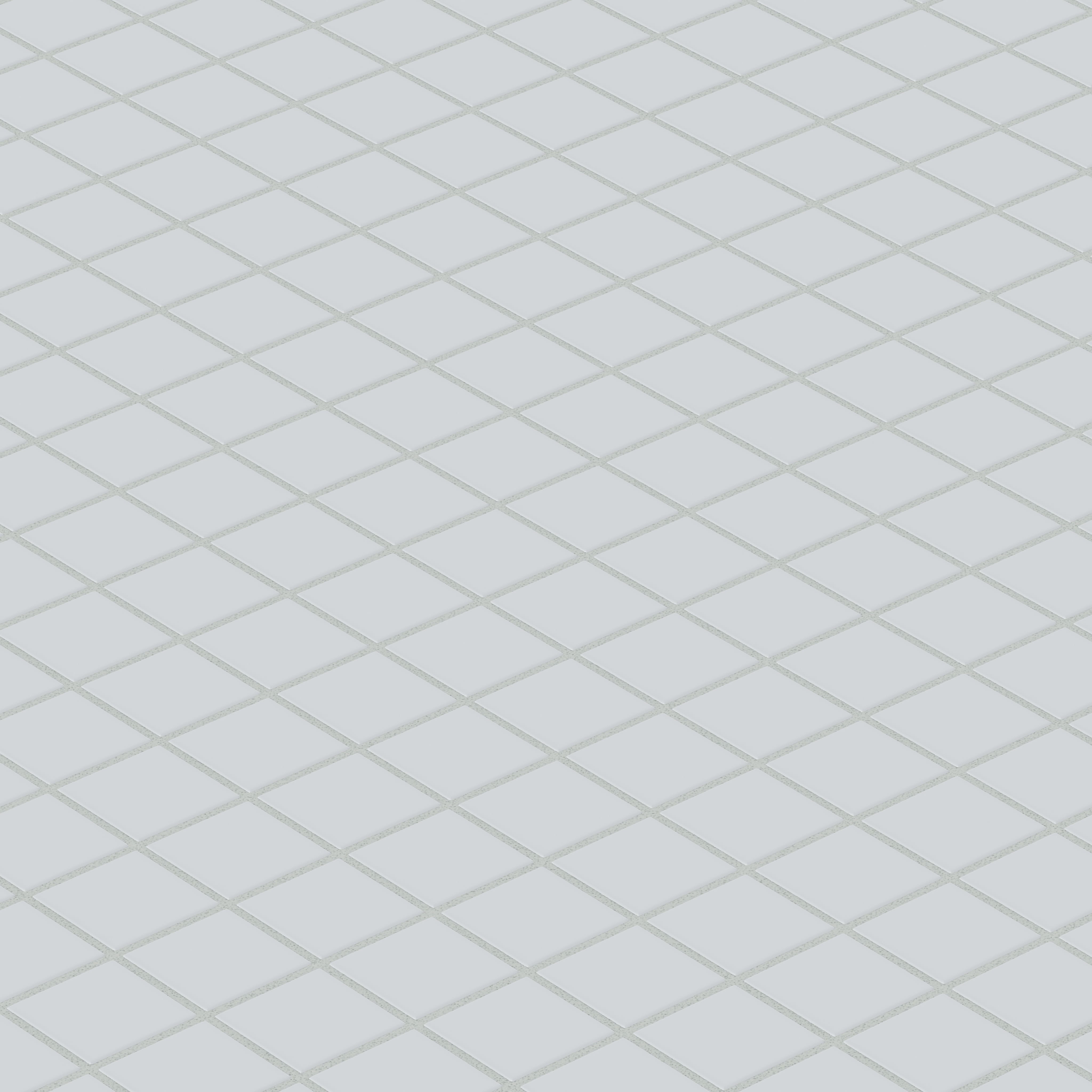 2x2 Straight Set Sheeted Natural Press Ceramic Mosaic Tile in Alberta Blue Matte