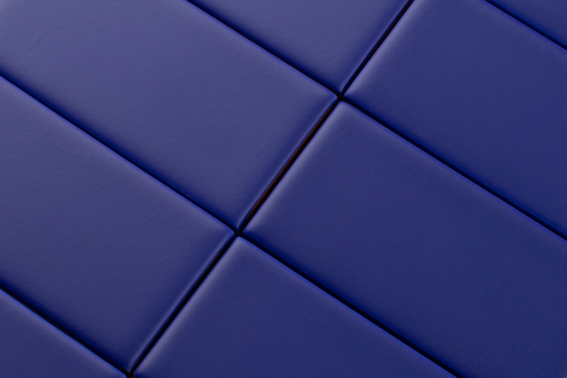 2" Hexagon Sheeted Original Ceramic Mosaic Tile in Azul Matte