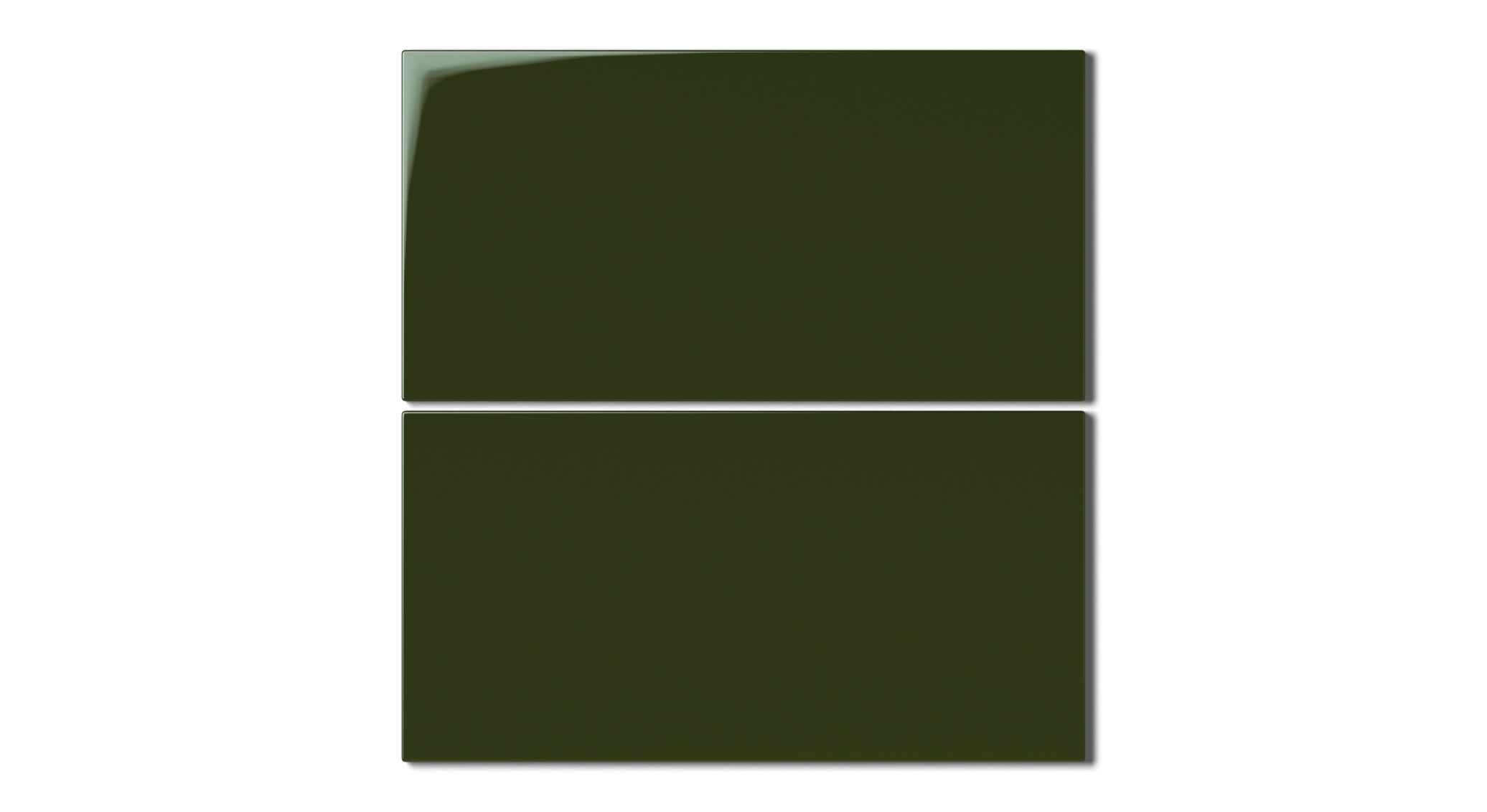 6x12 Natural Press Ceramic Tile in Green Apatite Gloss