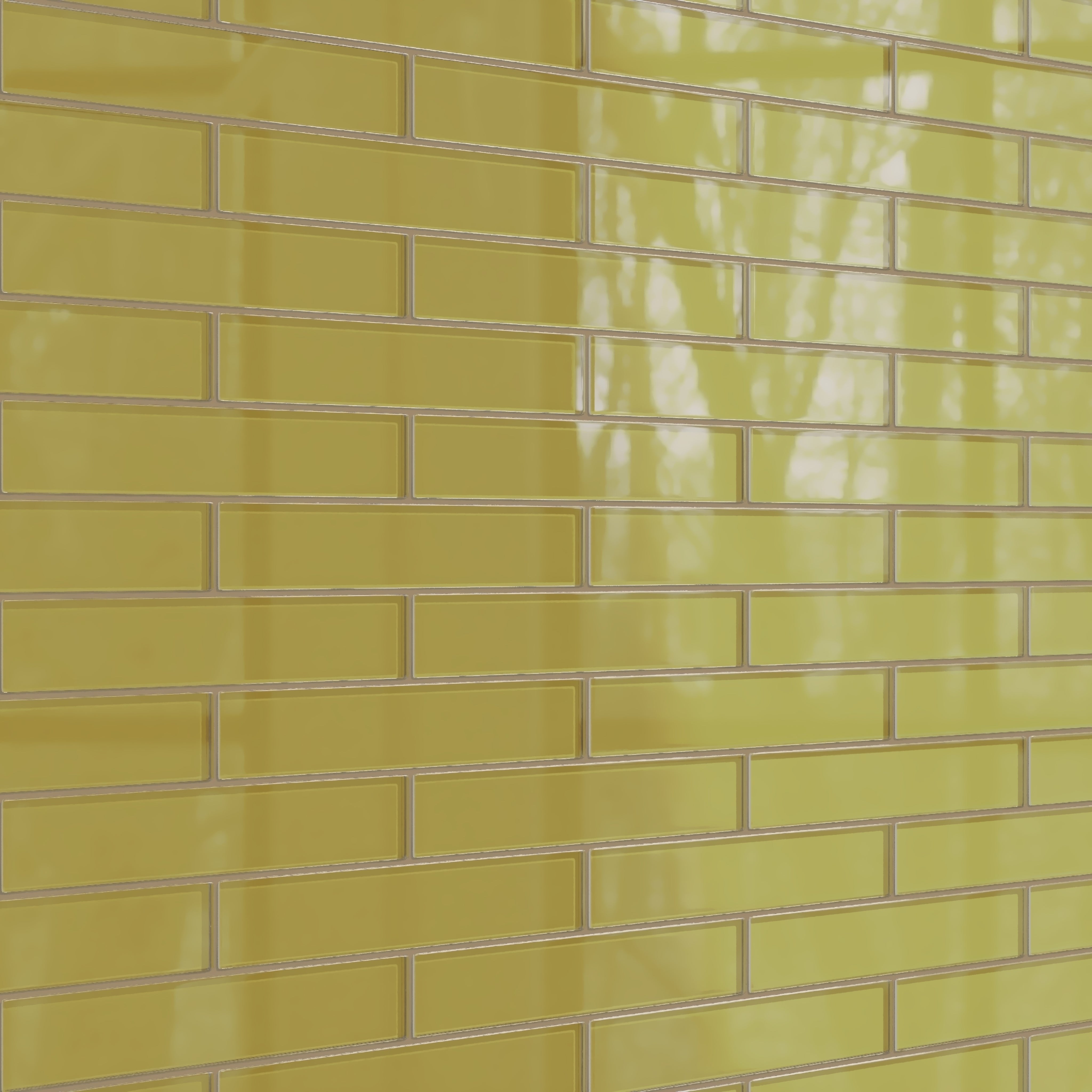2x12 Glass Tile in Pine Siskin Gloss