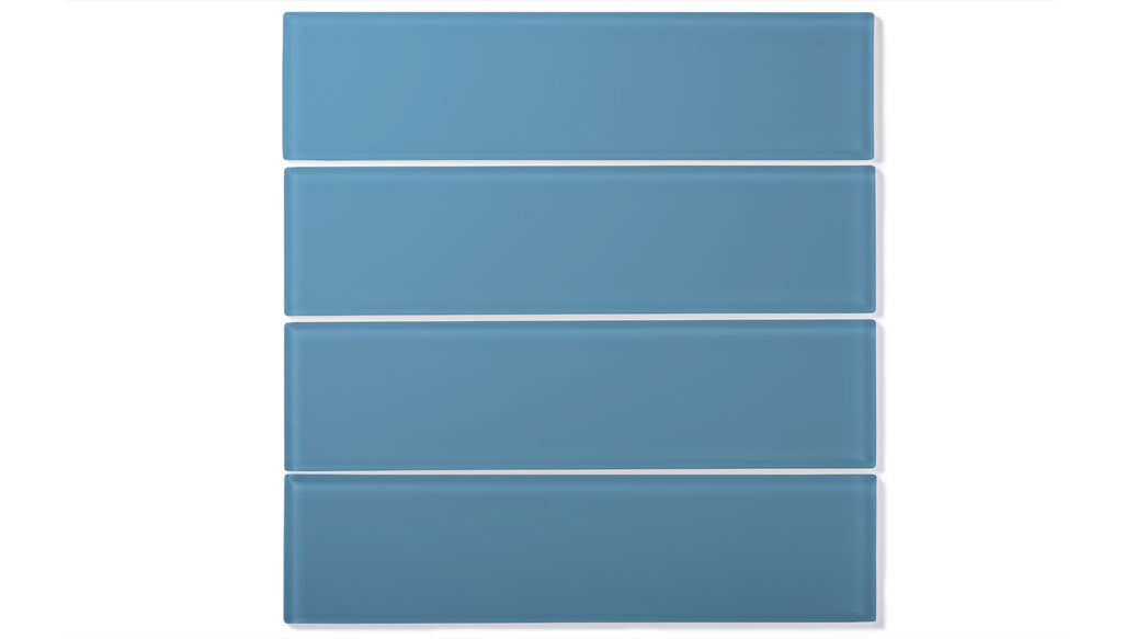 3x12 Quick Ship Sample in Blue Jay Matte