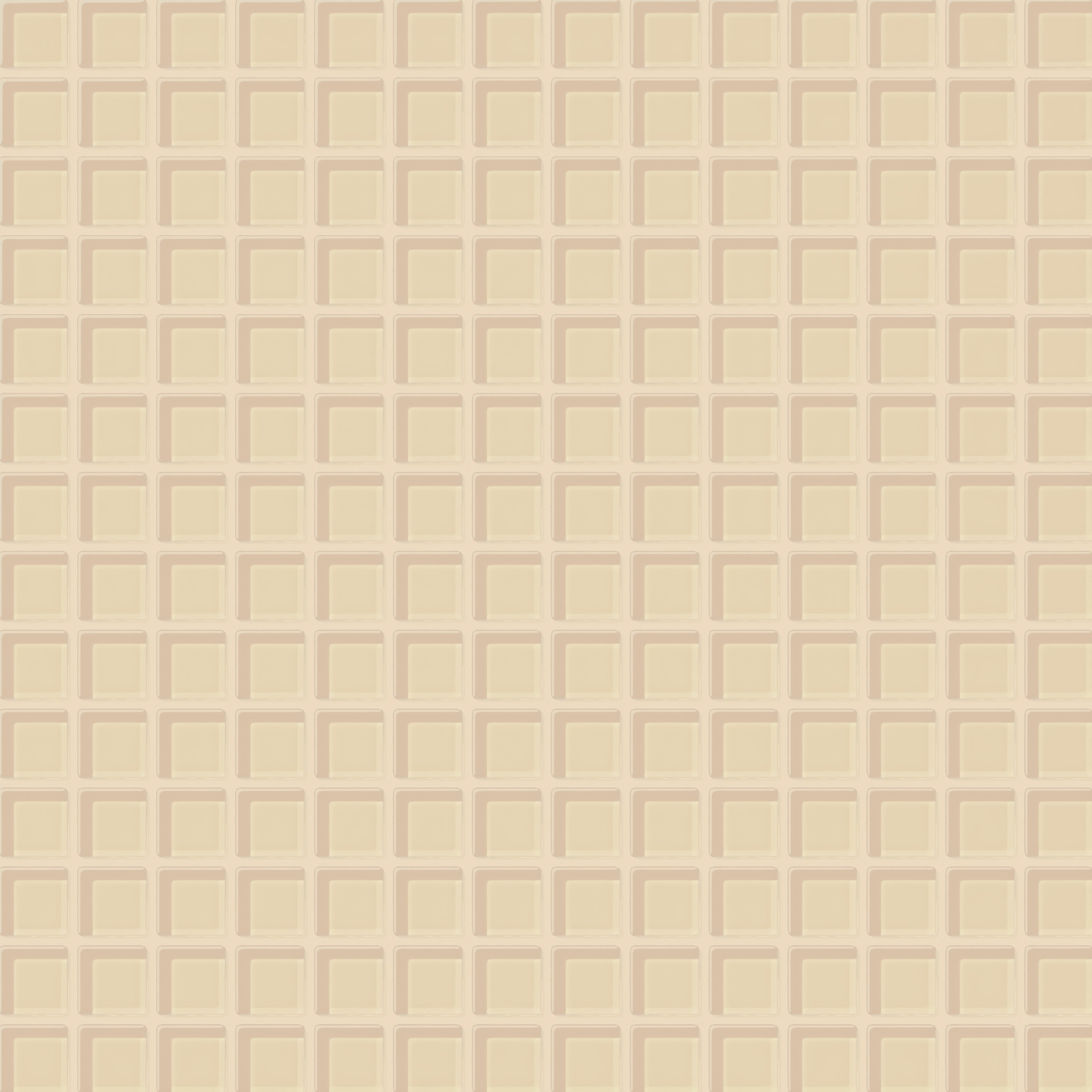 1x1 Straight Set Sheeted Glass Mosaic Tile in Chickadee Gloss