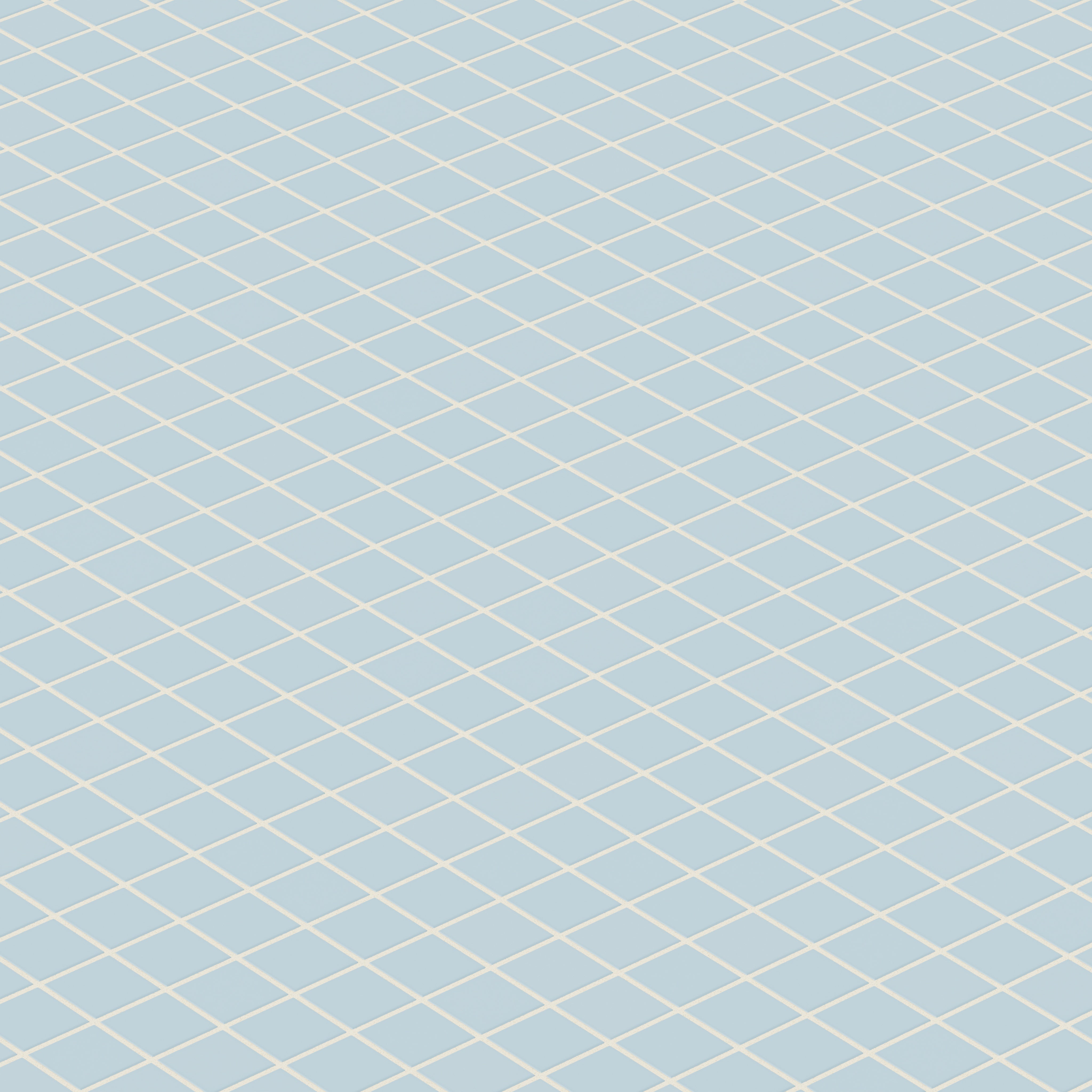 2x2 Straight Set Sheeted Natural Press Ceramic Mosaic Tile in Egyptian Blue Matte