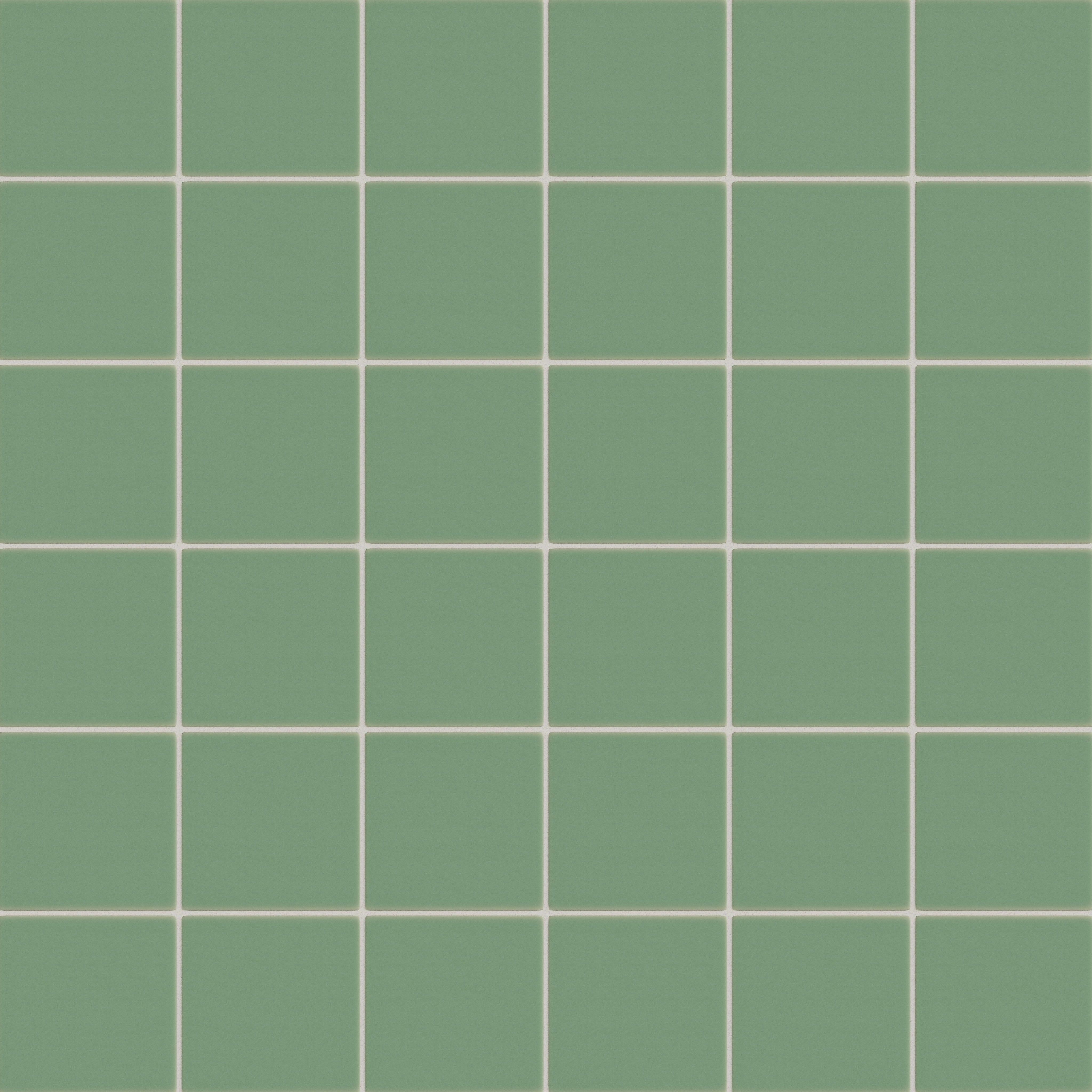 6x6 Original Ceramic Tile in Sea Green Matte