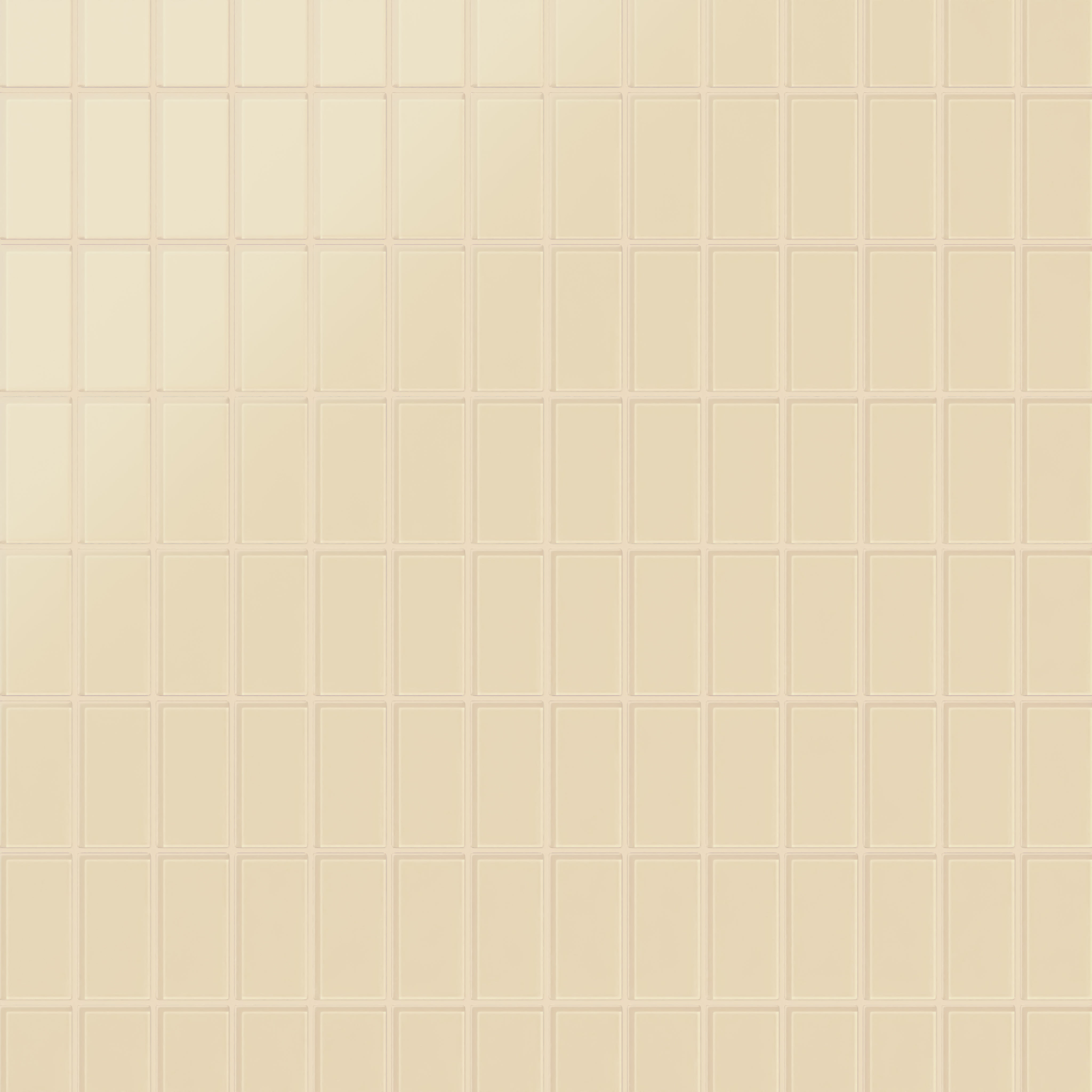 2x4 Straight Set Sheeted Glass Mosaic Tile in Chickadee Matte