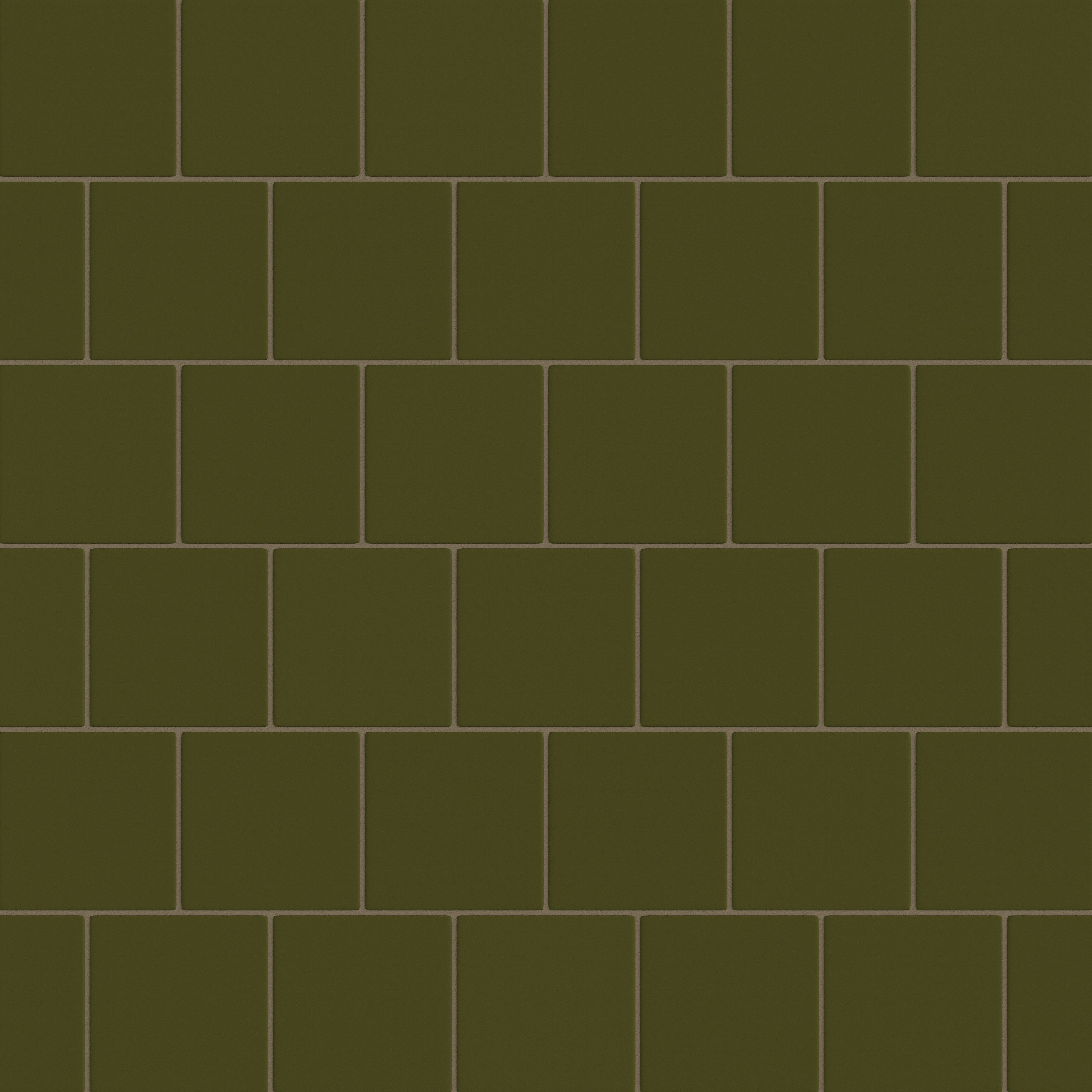 6x6 Original Ceramic Tile in Bonsai Matte