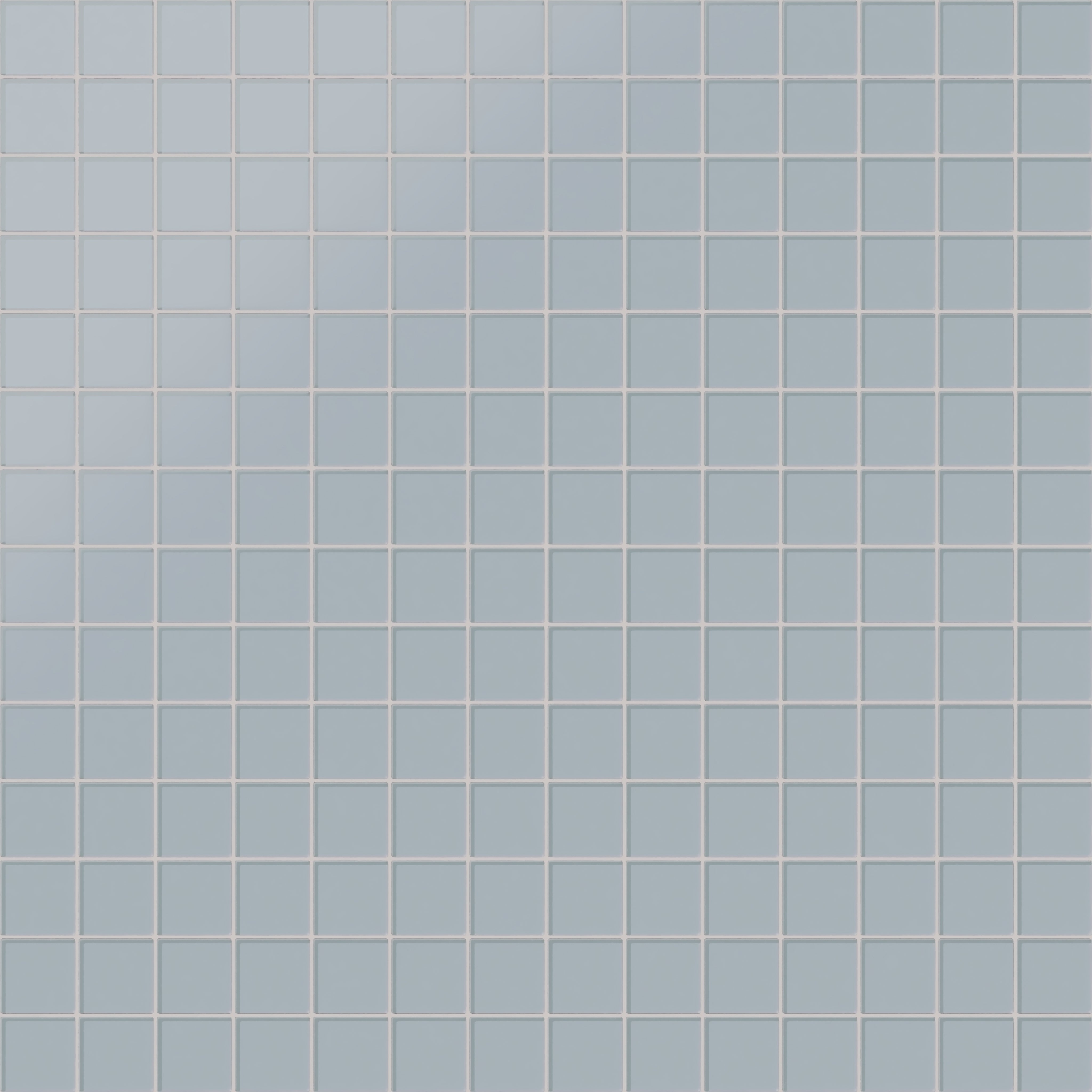 3x3 Straight Set Sheeted Glass Mosaic Tile in Pinyon Jay Matte
