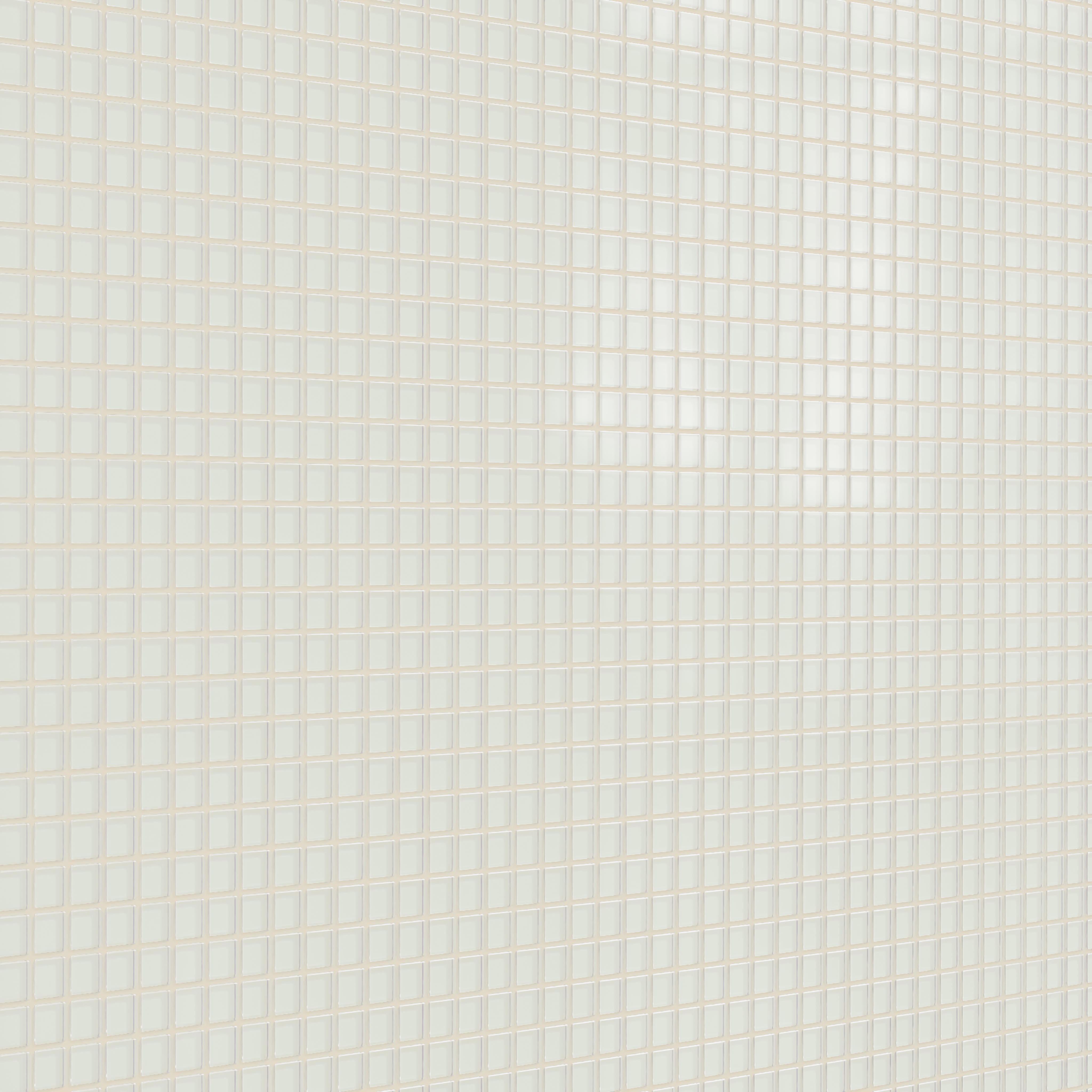 1x1 Straight Set Sheeted Glass Mosaic Tile in Flycatcher Matte