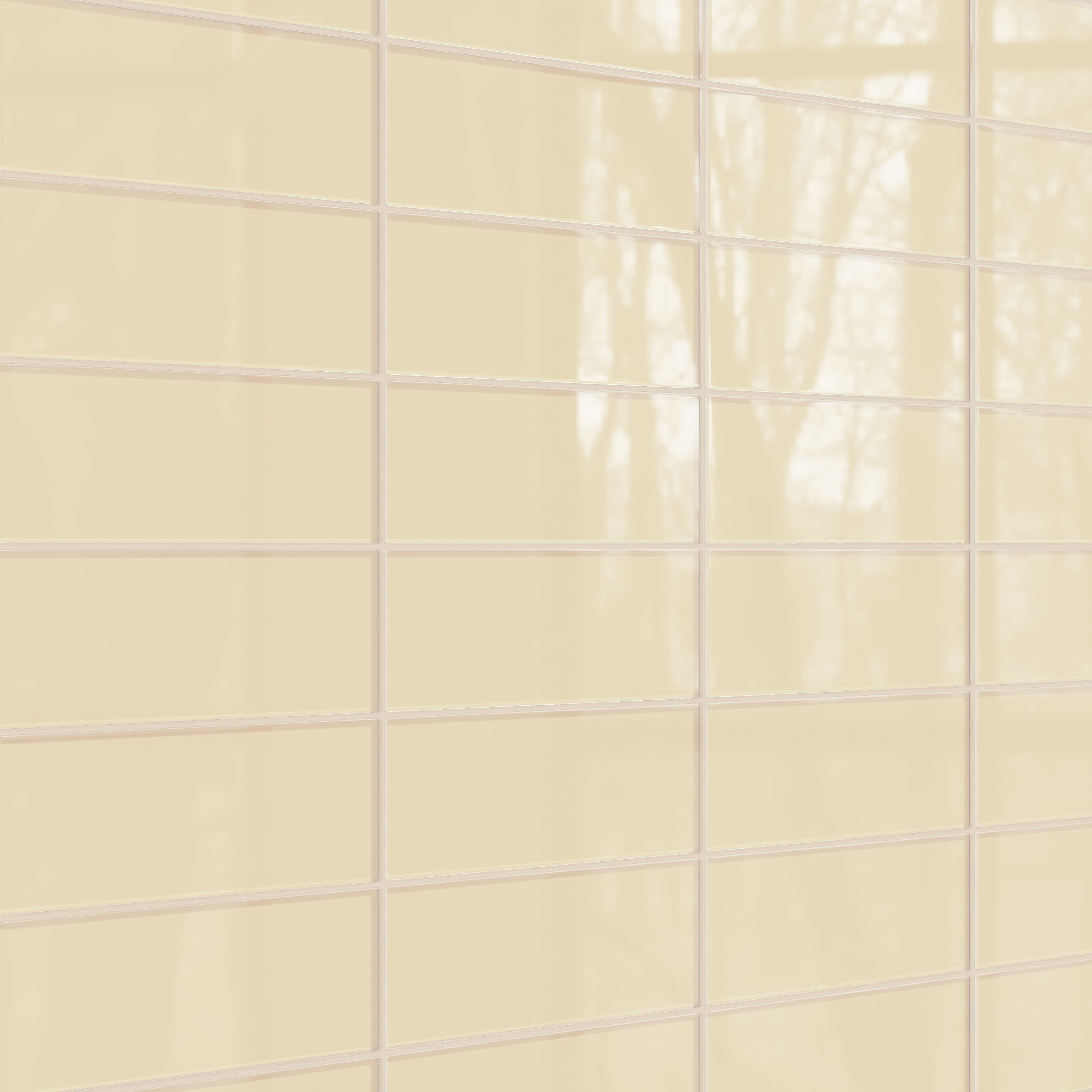 4x12 Glass Tile in Chickadee Gloss