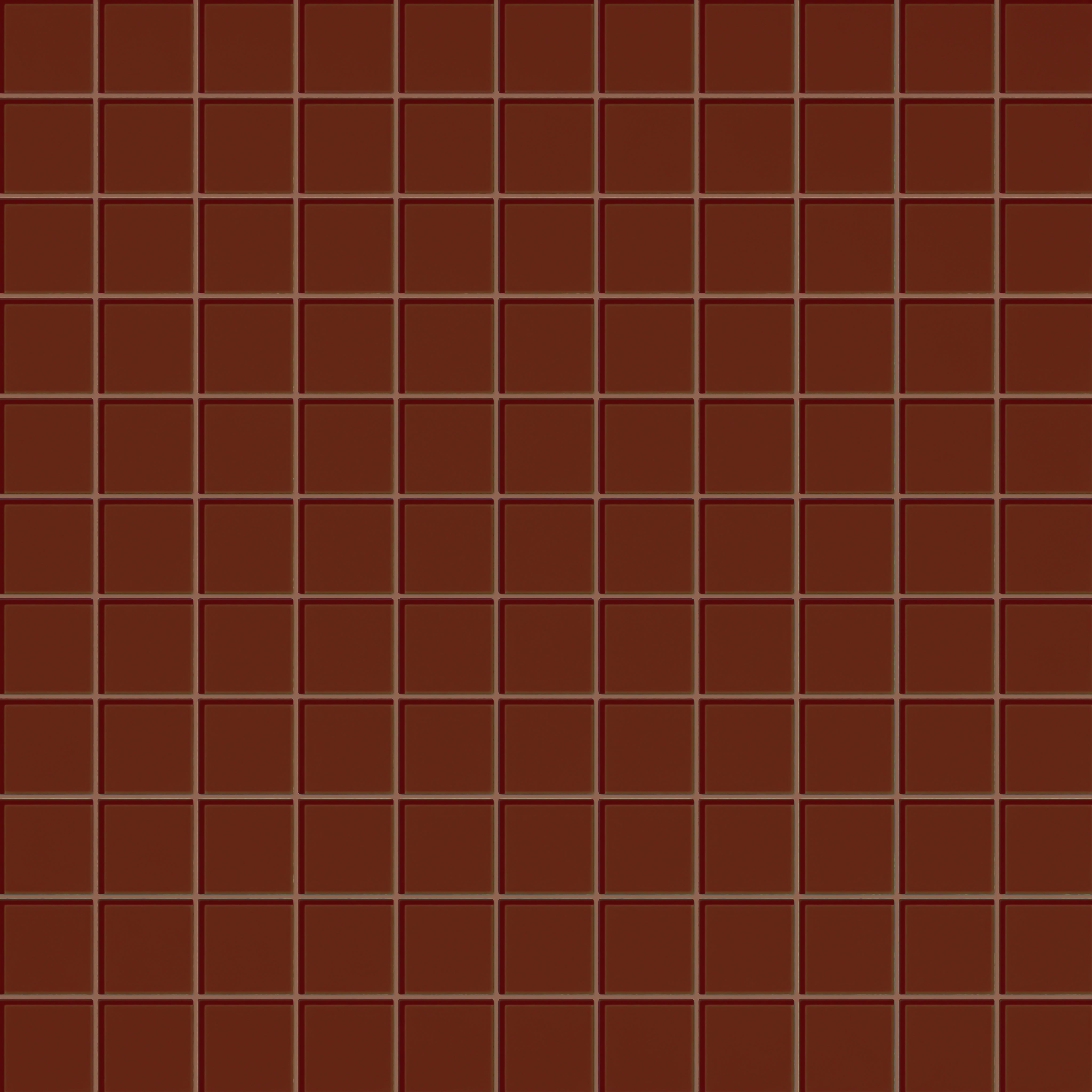 3x3 Straight Set Sheeted Glass Mosaic Tile in Pheasant Gloss