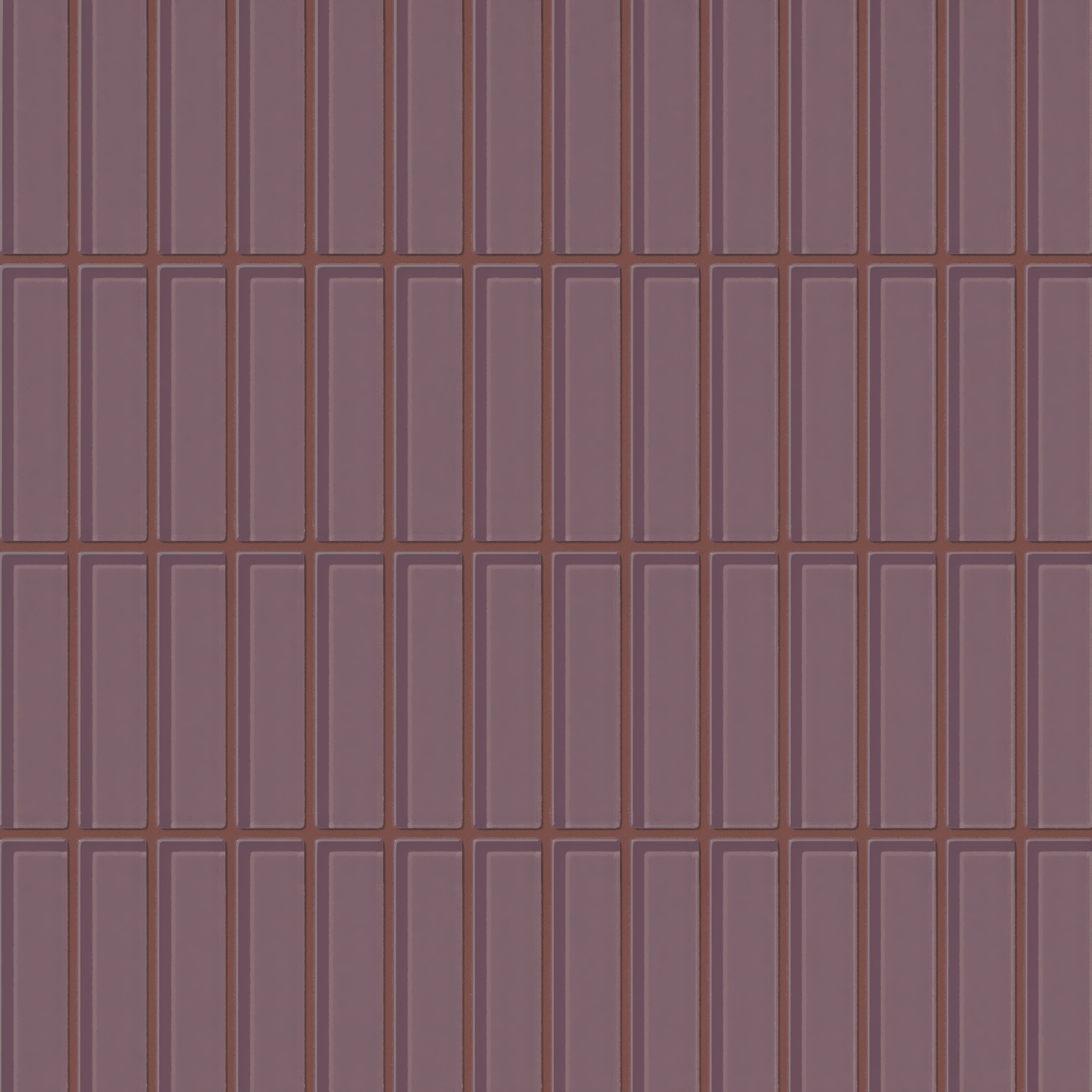 1x4 Straight Set Sheeted Glass Mosaic Tile in Crane Gloss