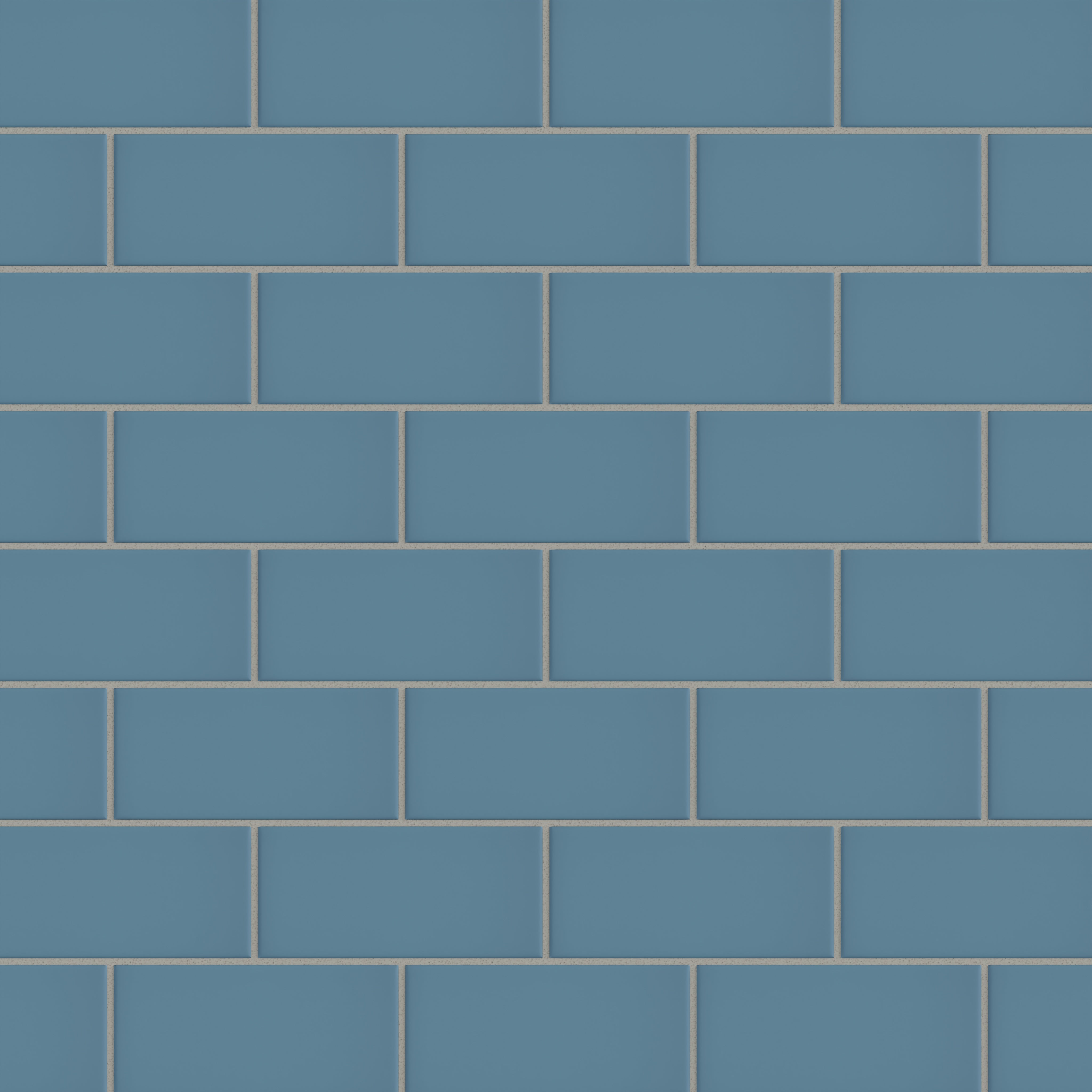 3x6 Natural Press Ceramic Tile in Azurite Matte