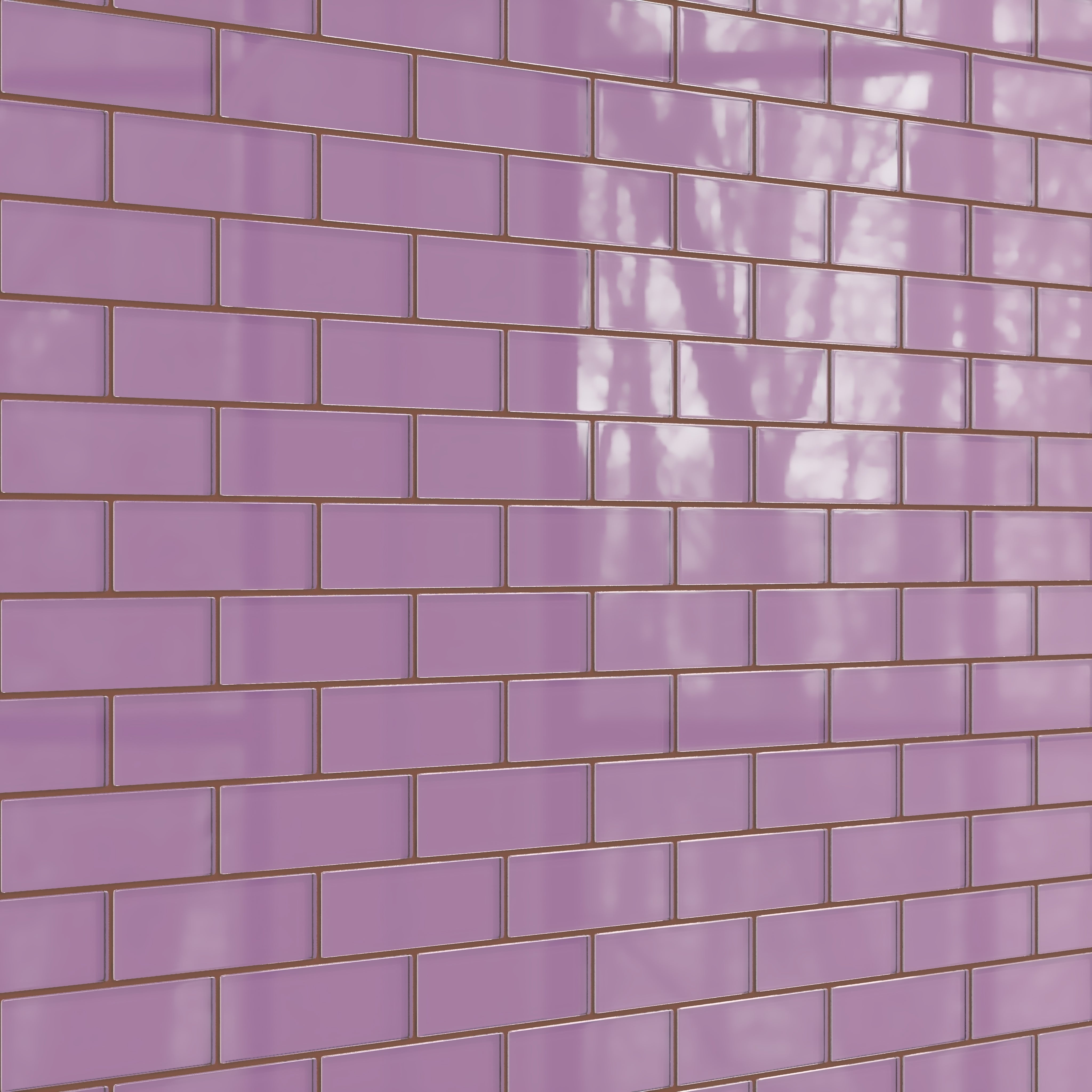 2x6 Glass Tile in Waxbill Gloss