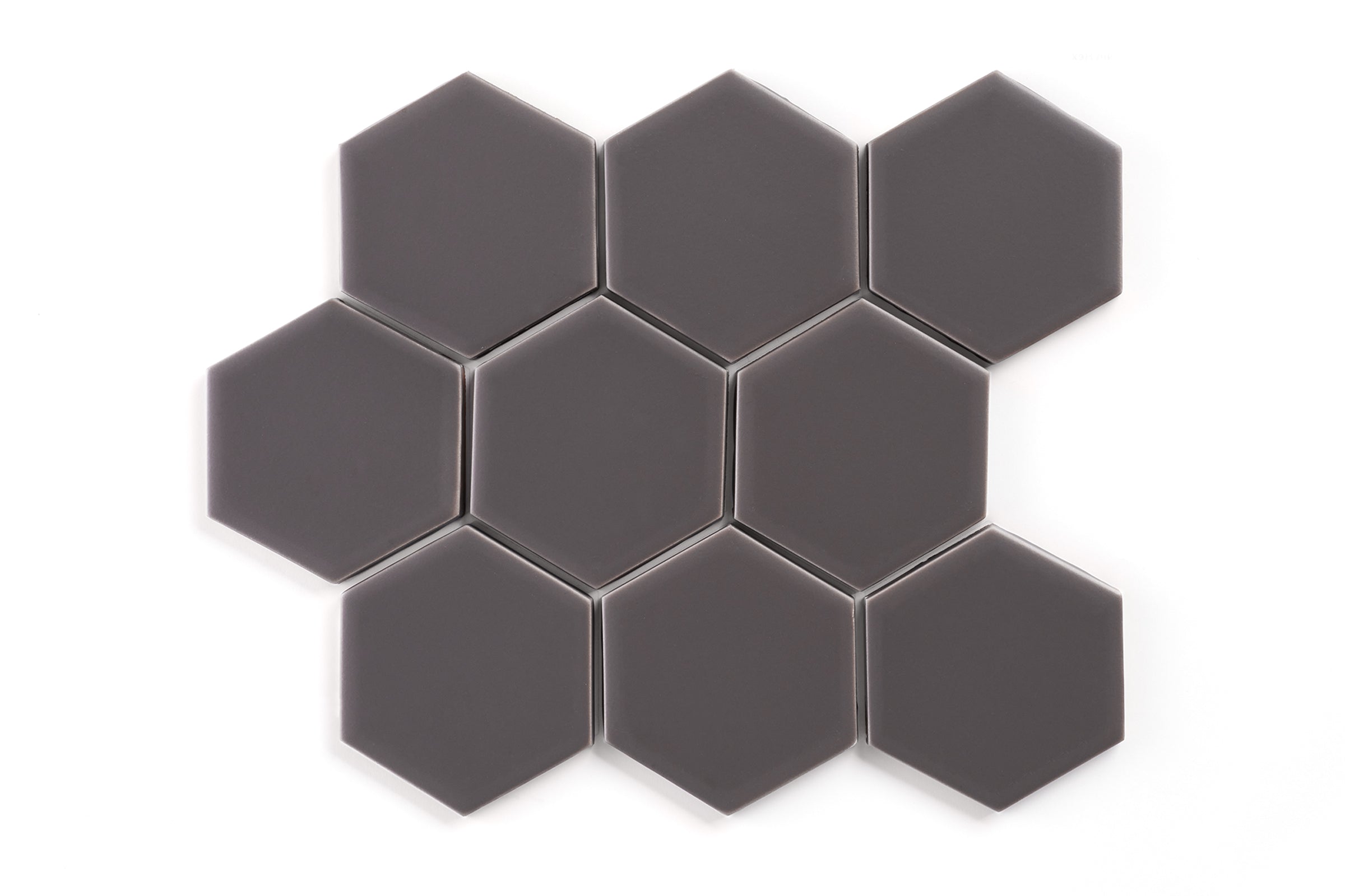 4" Hexagon Original Ceramic Tile in Kalamata Matte