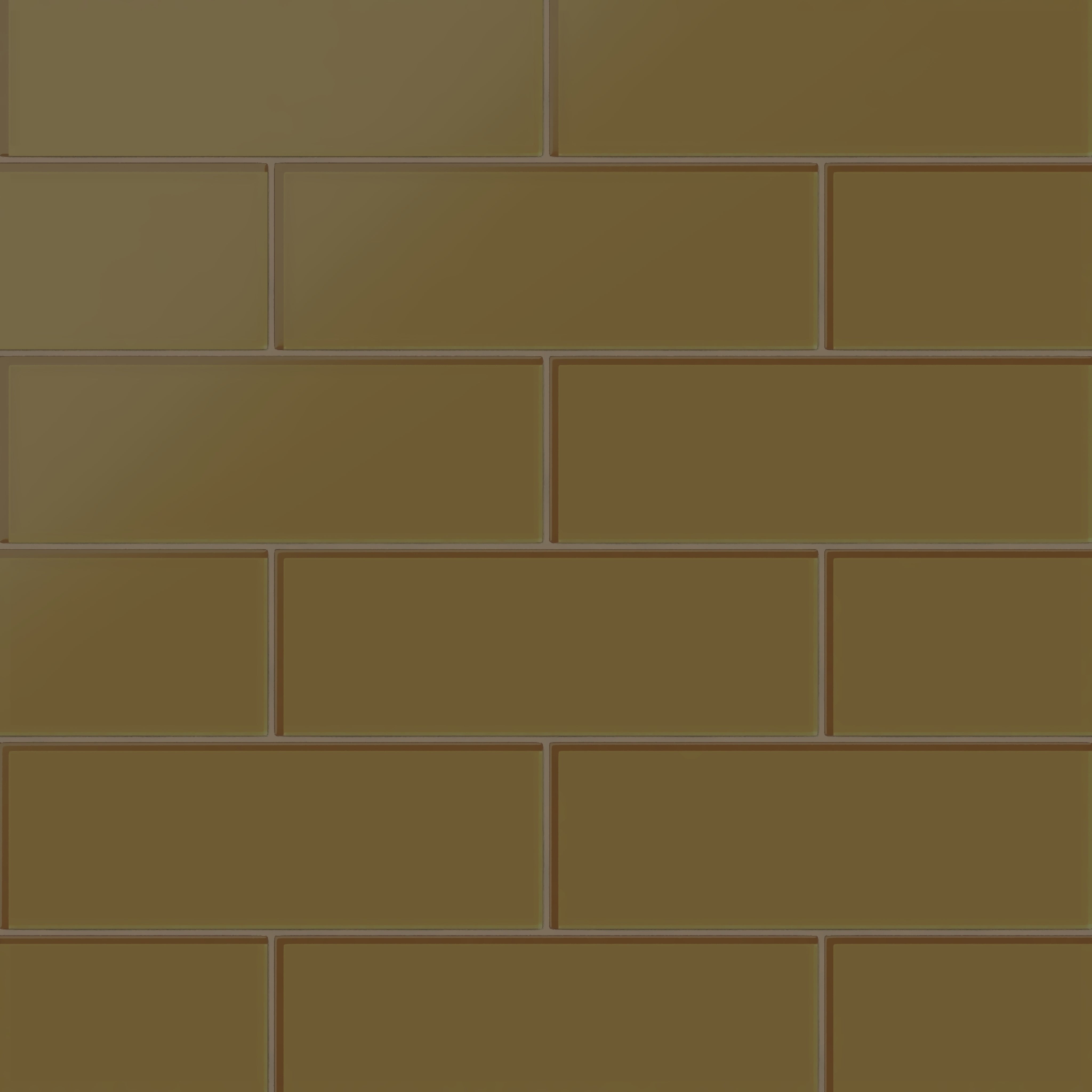 4x12 Glass Tile in Merlin Matte