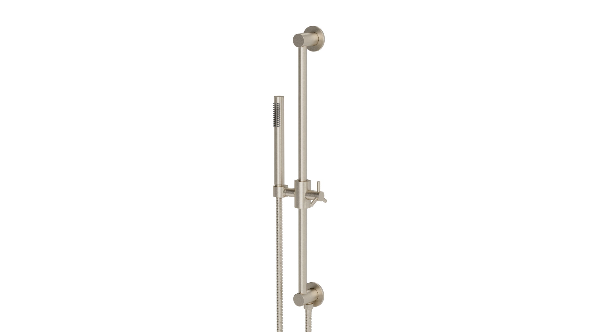Contour & Foundry Positioning Bar Kit - Less Hand Shower in Satin Nickel