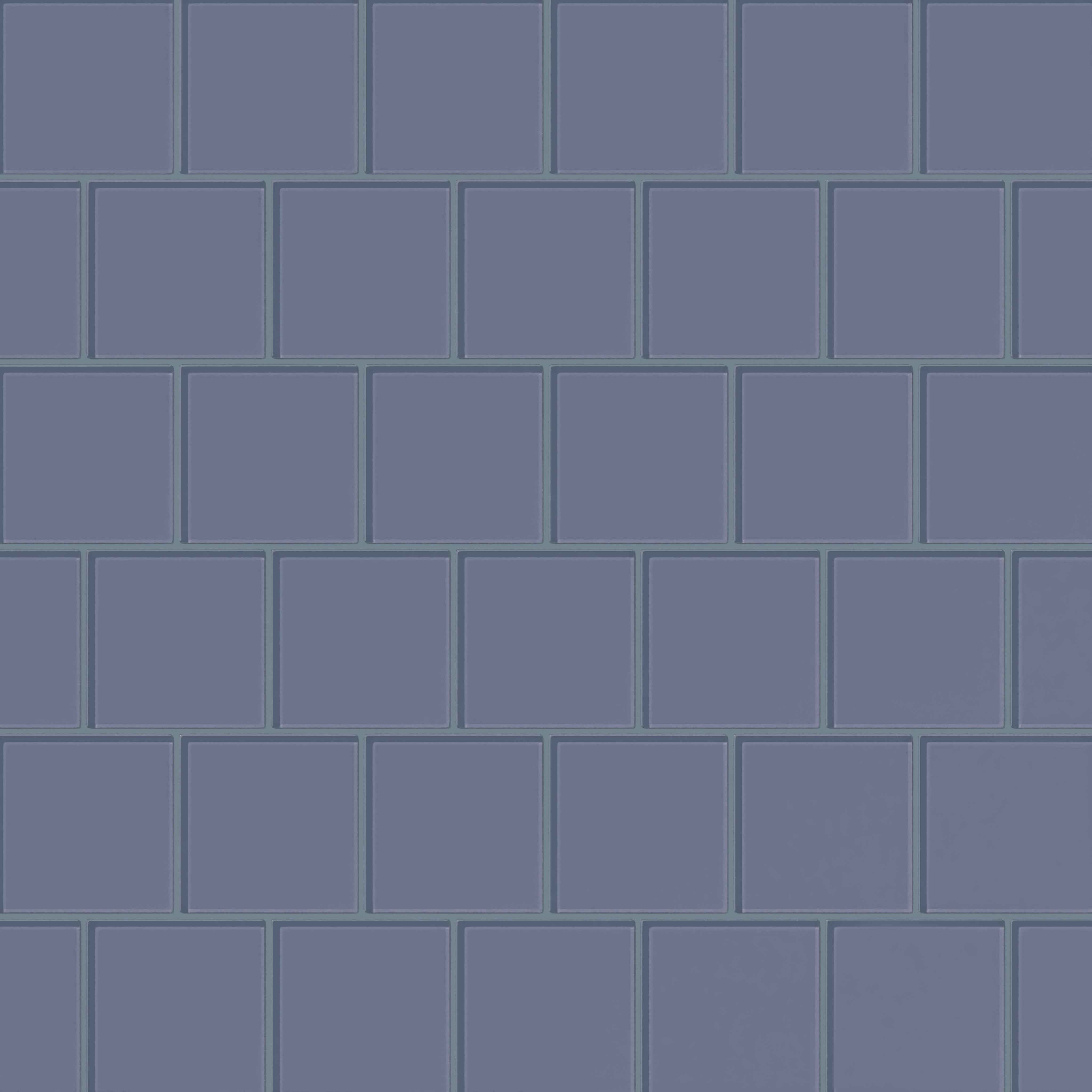 4x4 Glass Tile in Nuthatch Gloss