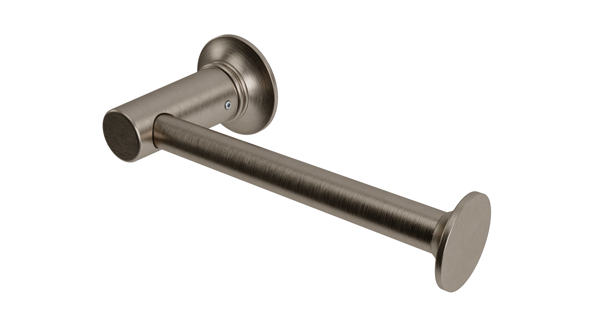 Emerson Single Post Paper Holder in Antique Nickel