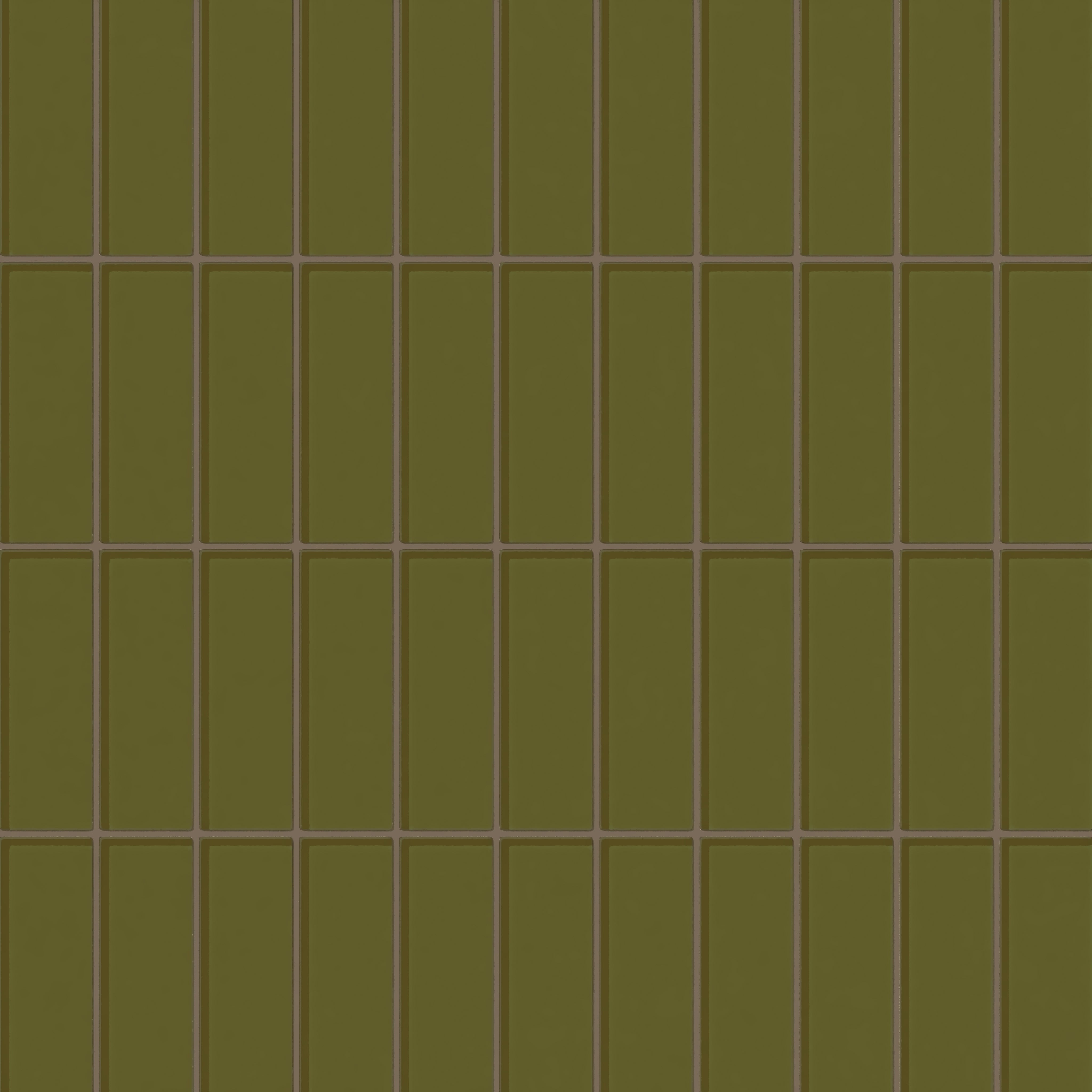 2x6 Glass Tile in Cormorant Gloss