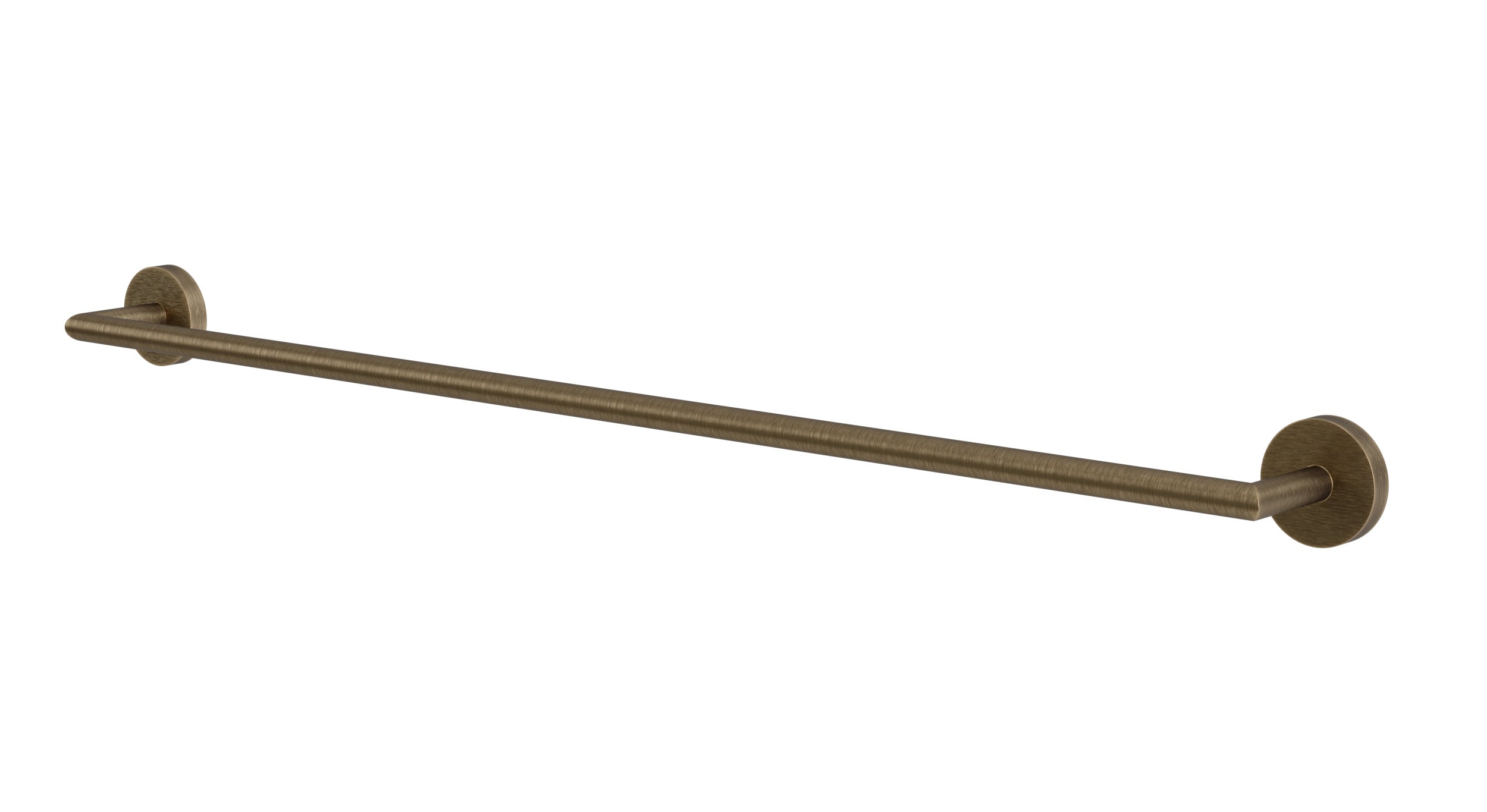 Contour Towel Bar 30" in Antique Brass