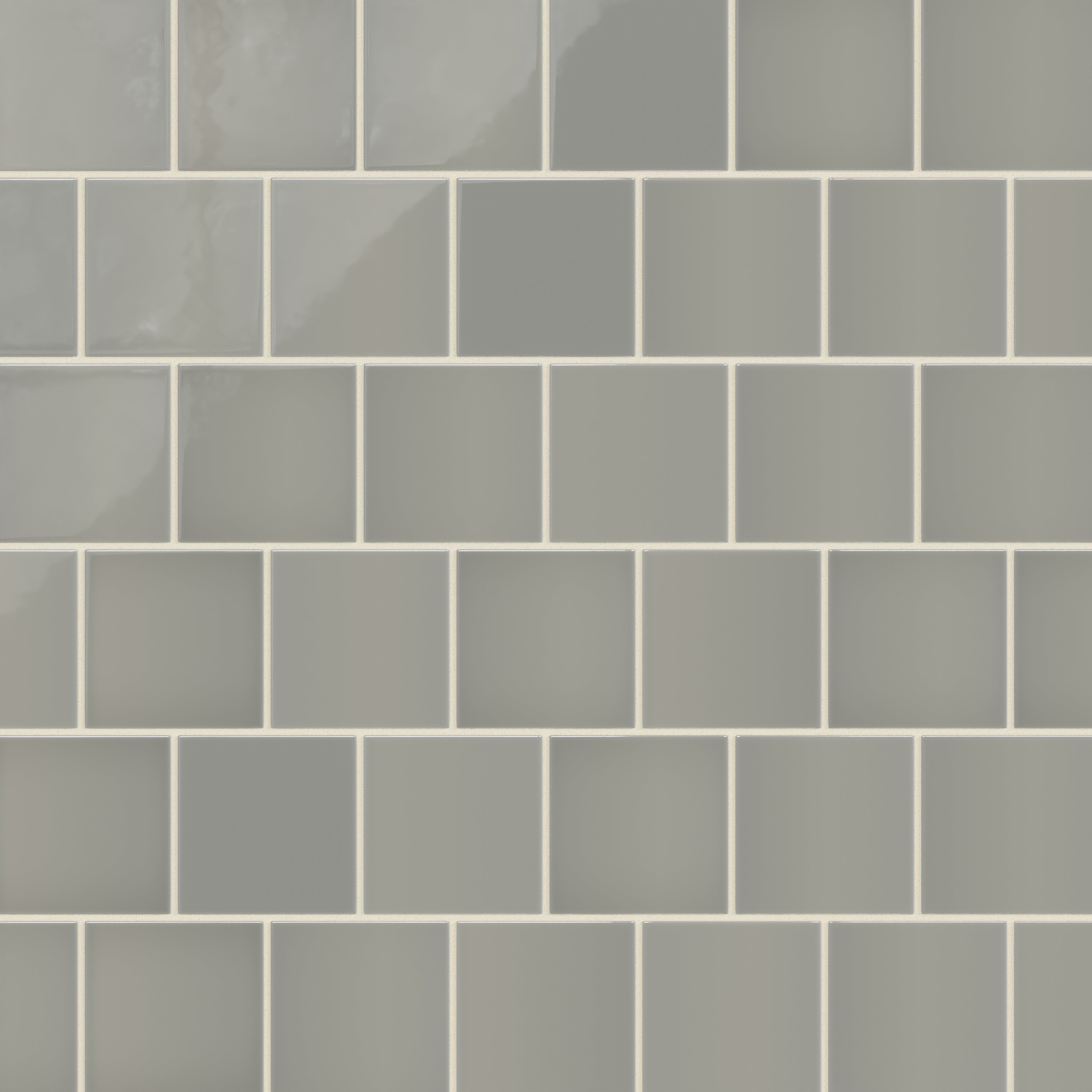 4x4 Natural Press Ceramic Tile in Puget Sound Gloss