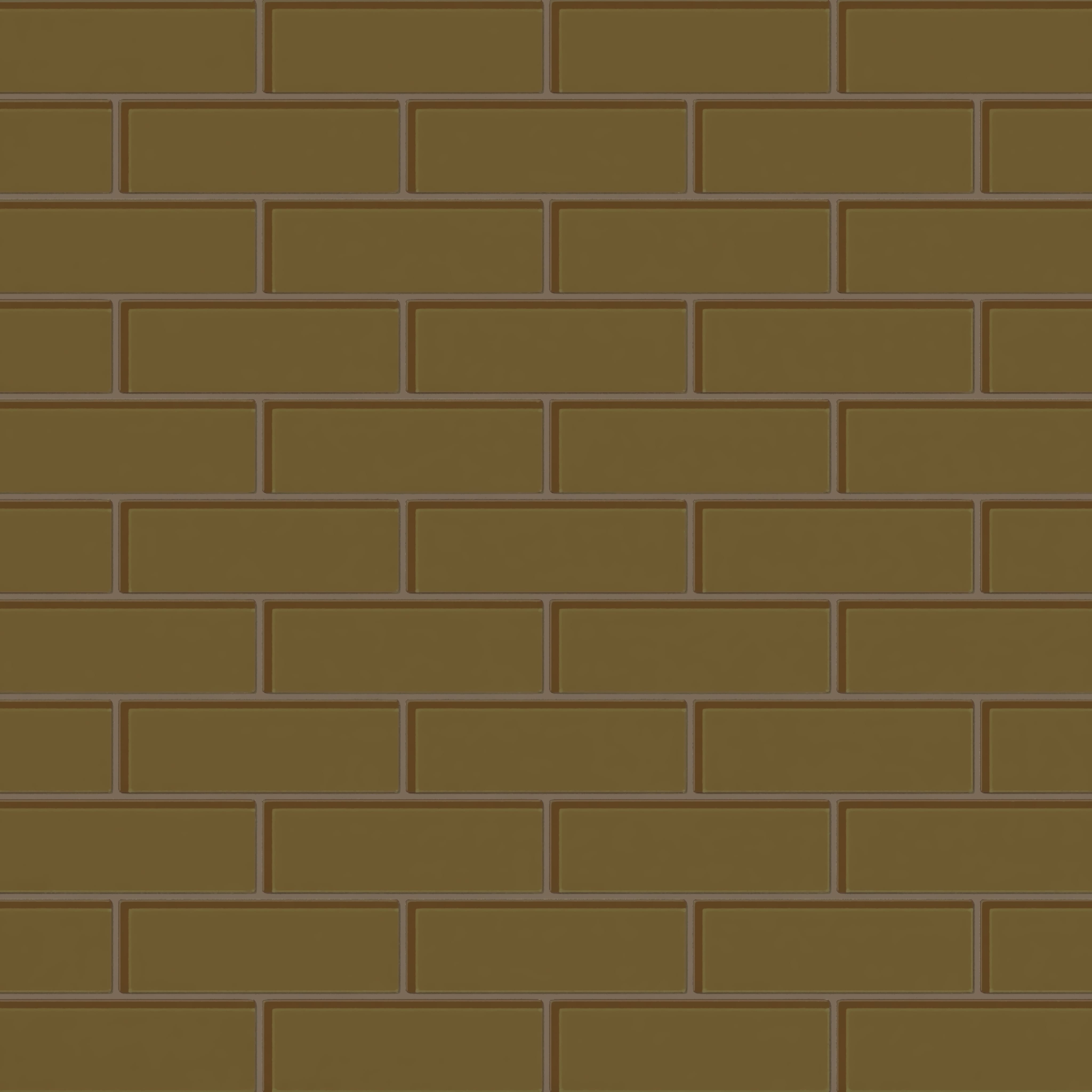 2x6 Glass Tile in Merlin Gloss