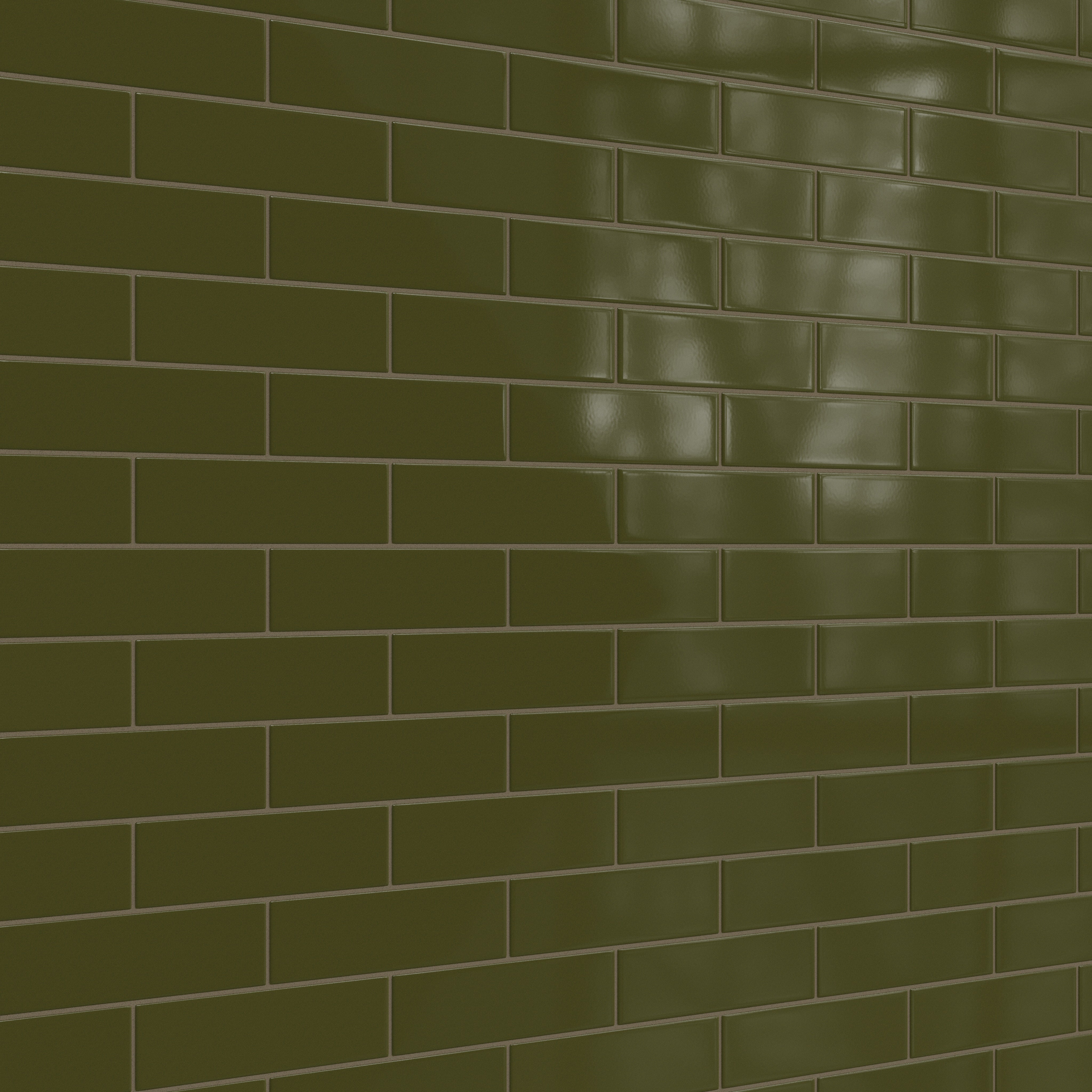 3x12 Original Ceramic Tile in Bonsai Gloss