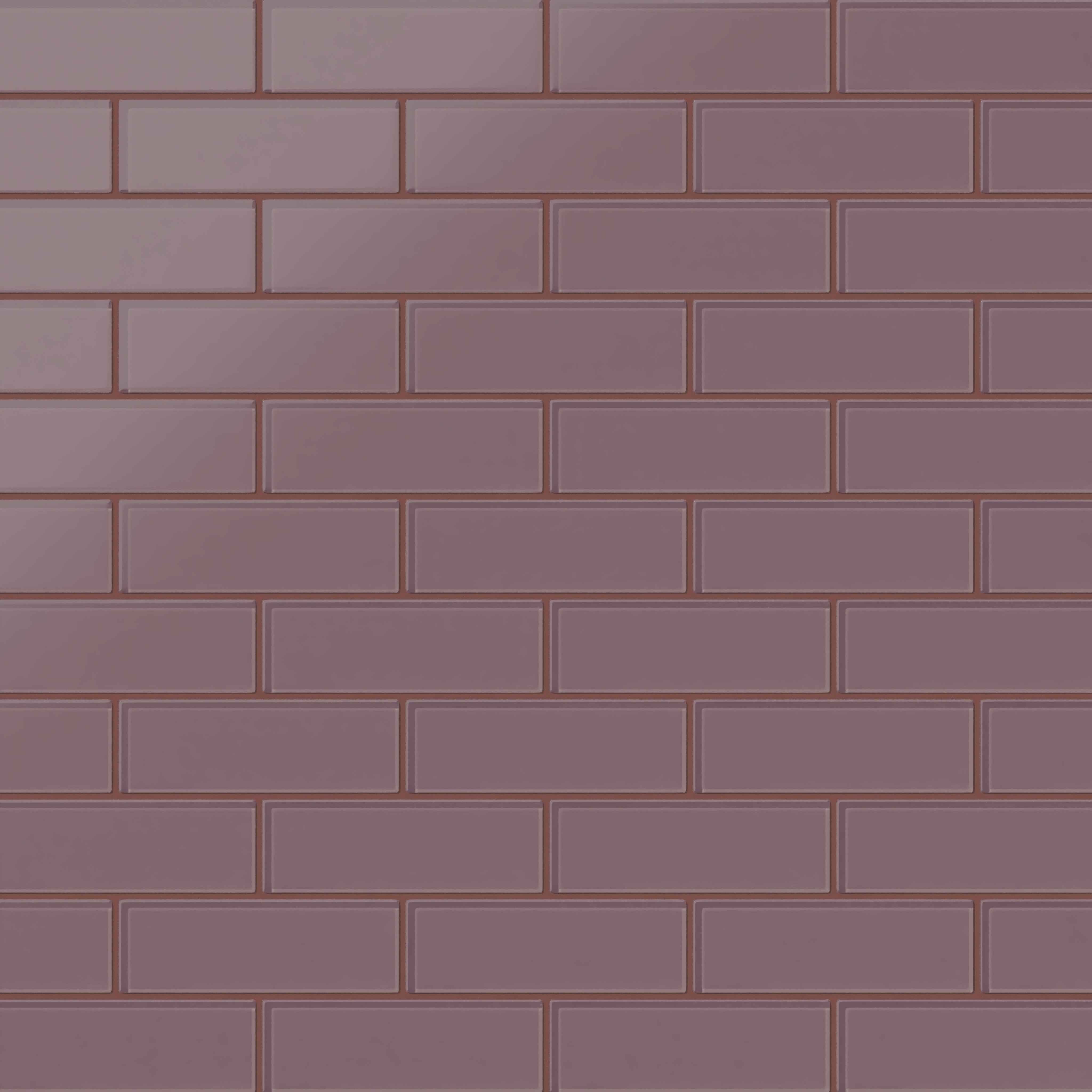 2x6 Glass Tile in Crane Matte