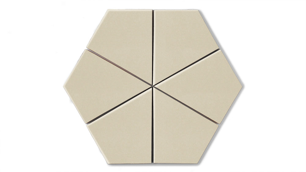 Hexite Original Ceramic Tile in Dolomite Matte