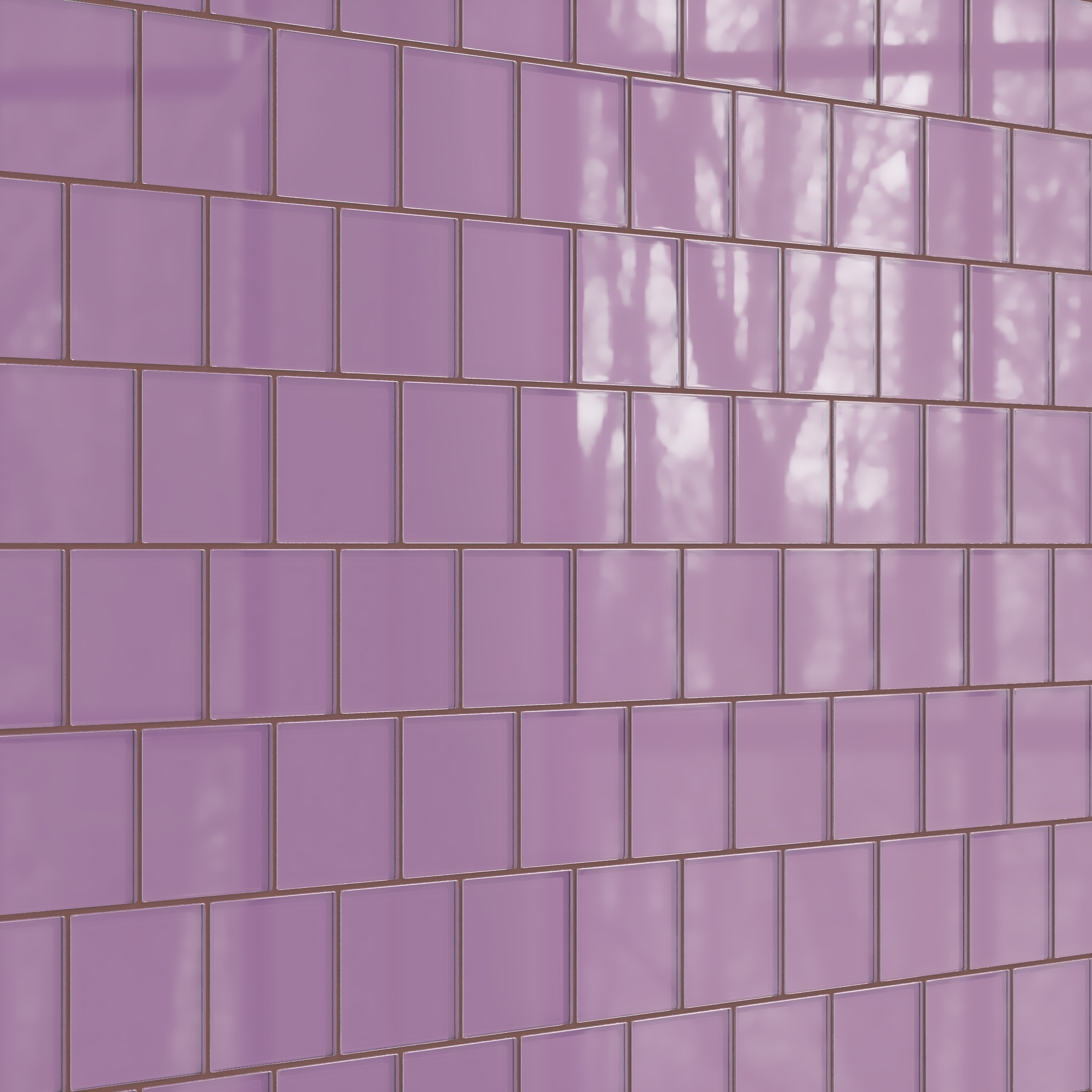 4x4 Glass Tile in Waxbill Gloss