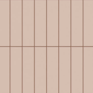 3x12 Glass Tile in Rosy Finch Gloss