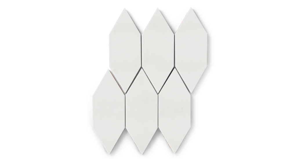 Picket Original Ceramic Tile in Frost Matte