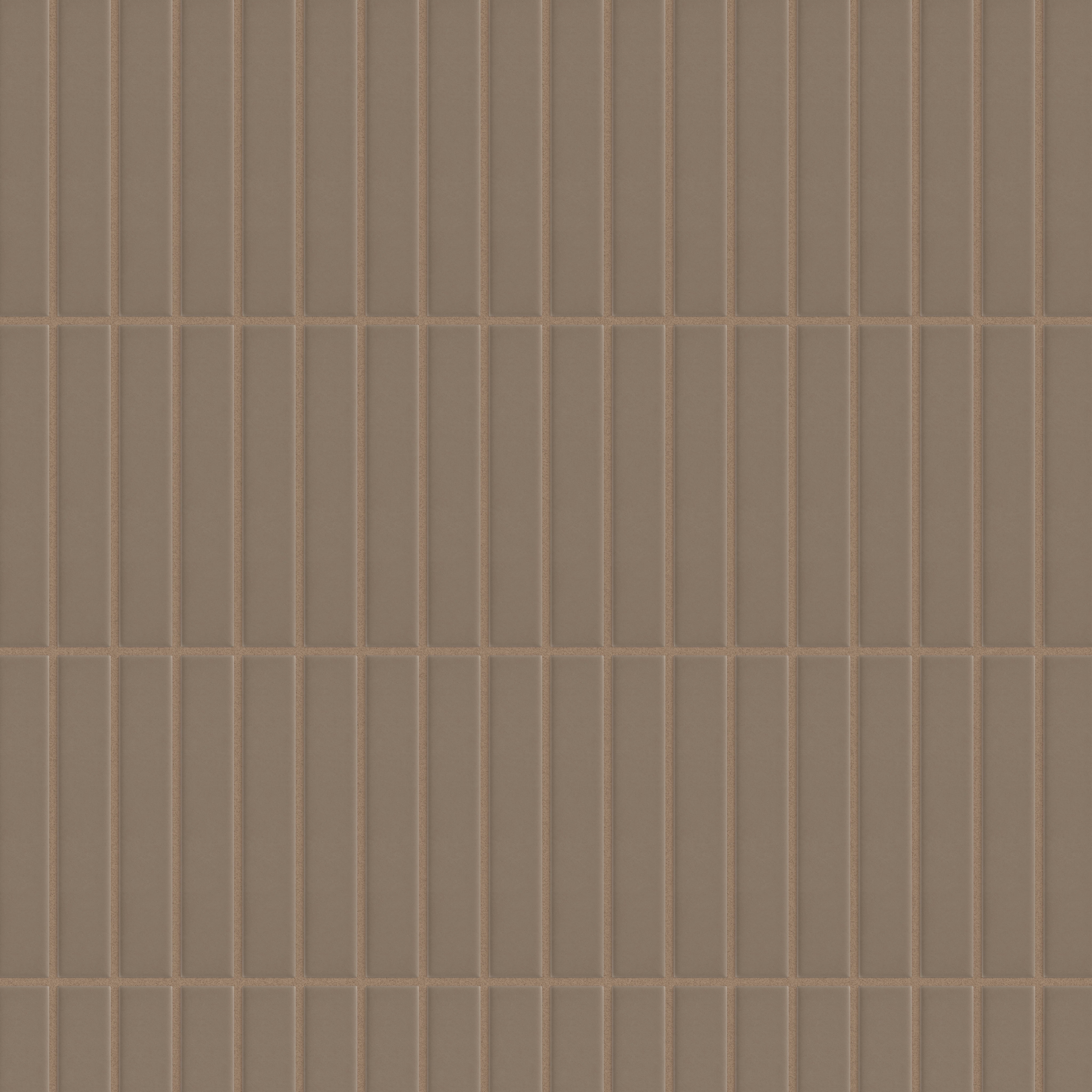 1x6 Straight Set Sheeted Original Ceramic Mosaic Tile in Cardamom Matte