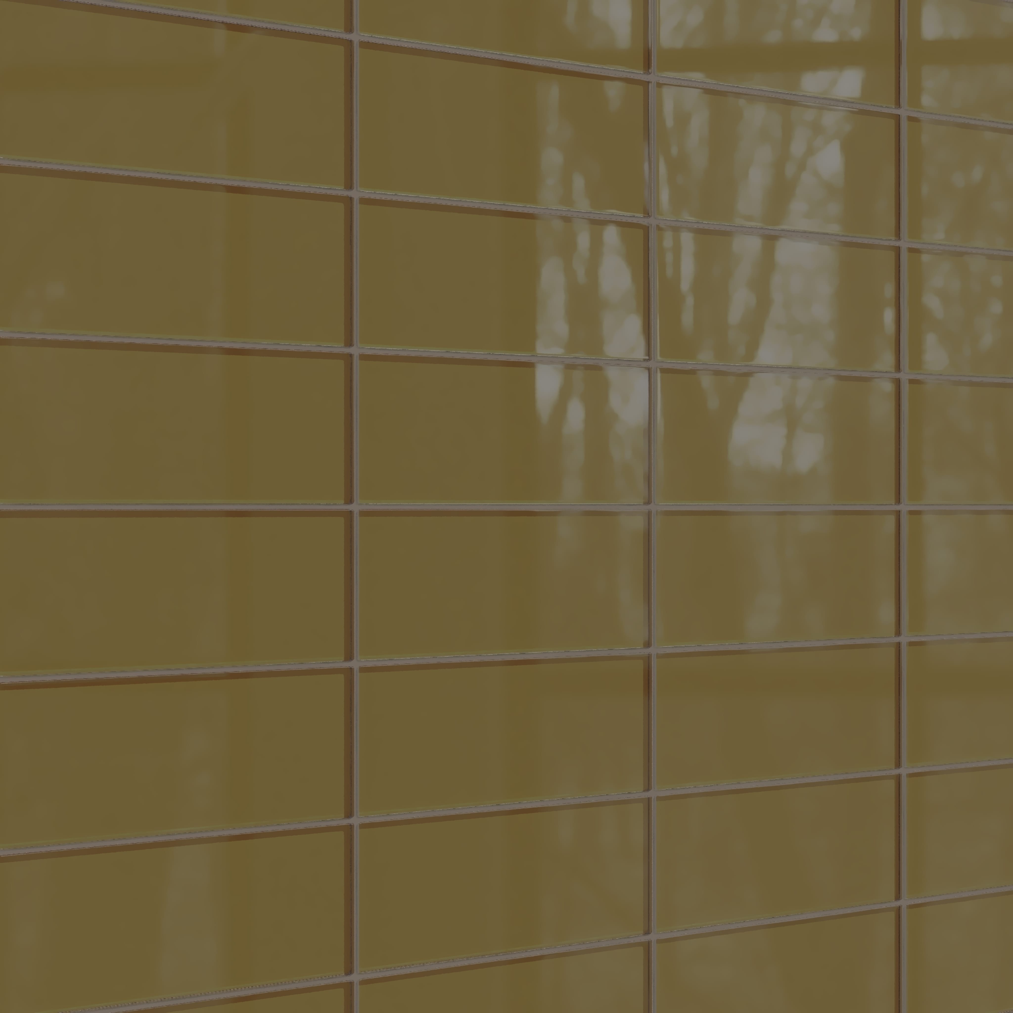 4x12 Glass Tile in Merlin Gloss