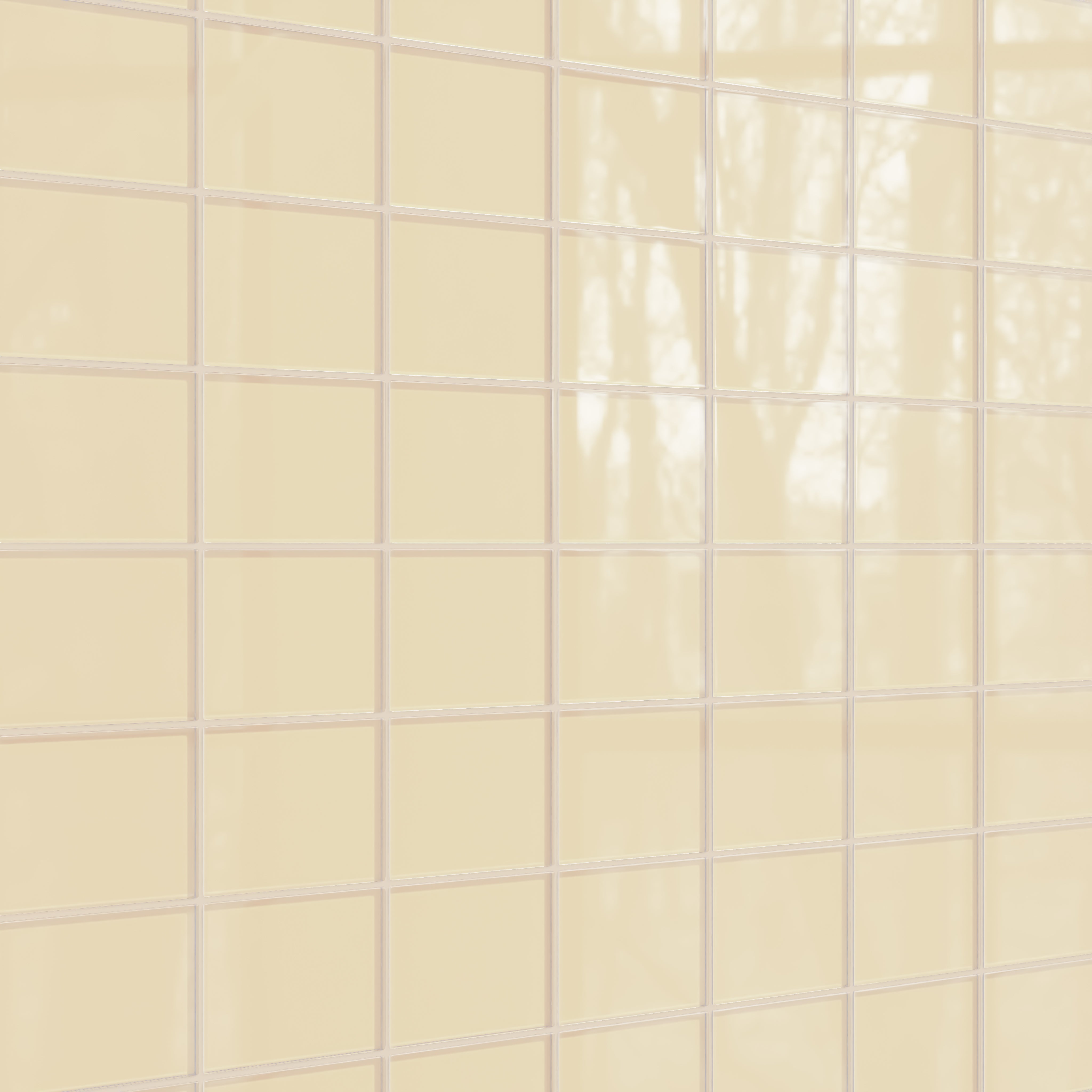 4x6 Glass Tile in Chickadee Gloss