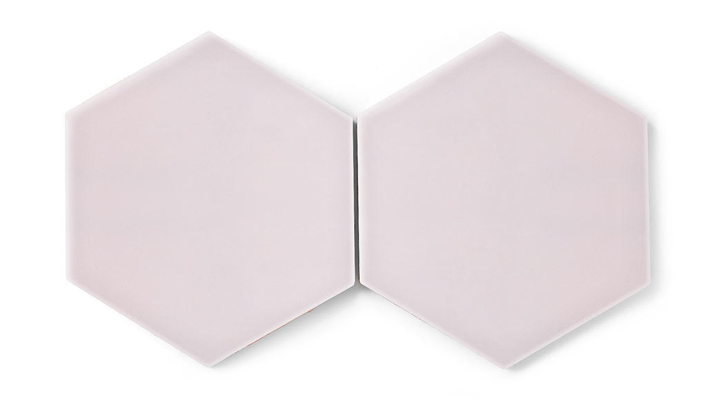 8" Hexagon Original Ceramic Tile in Evening Glow Gloss